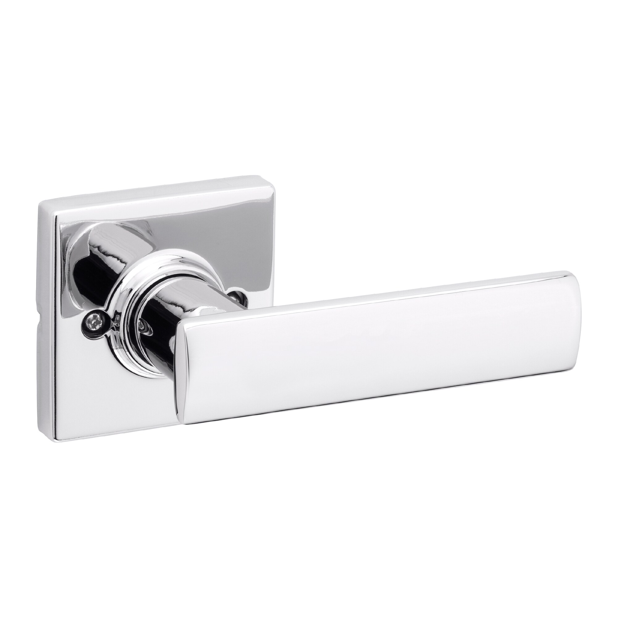 Kwikset 488BRNL SQT 26 Breton Polished Chrome Interior/Exterior Dummy Door Handle