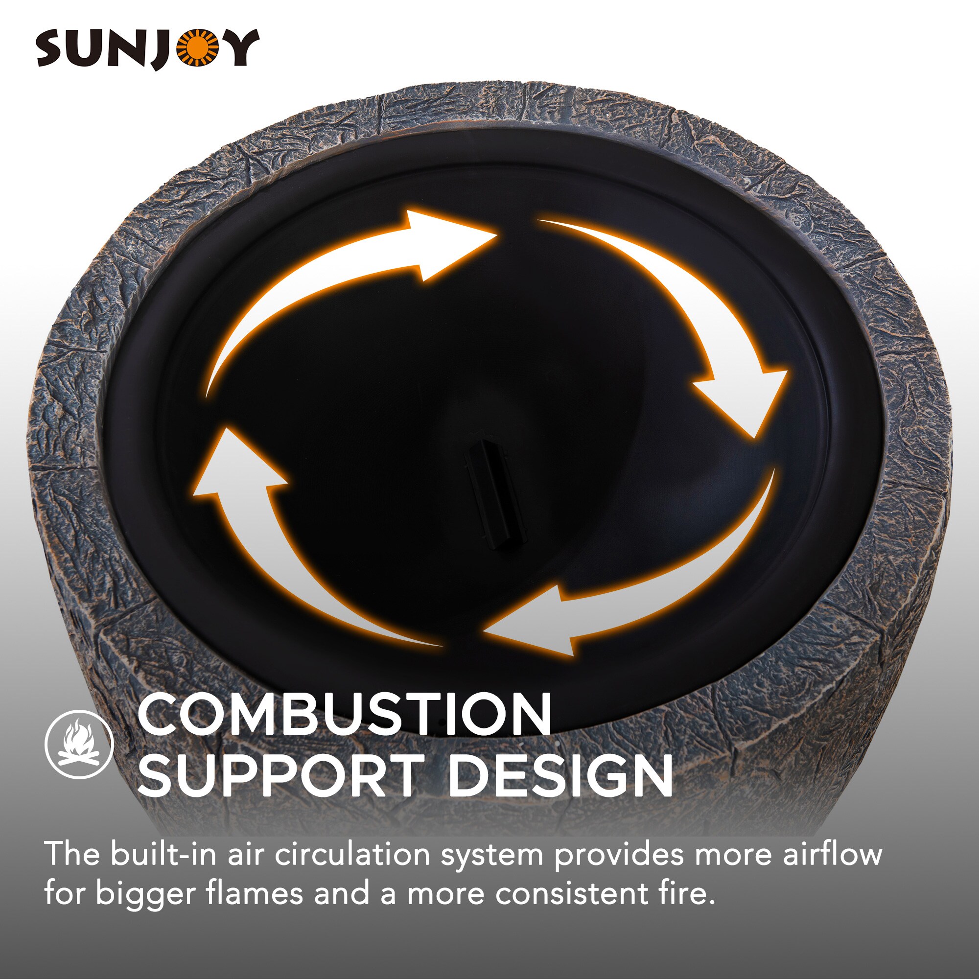 Sunjoy A301016300 Outdoor-Woodburning-Firepits - View #2