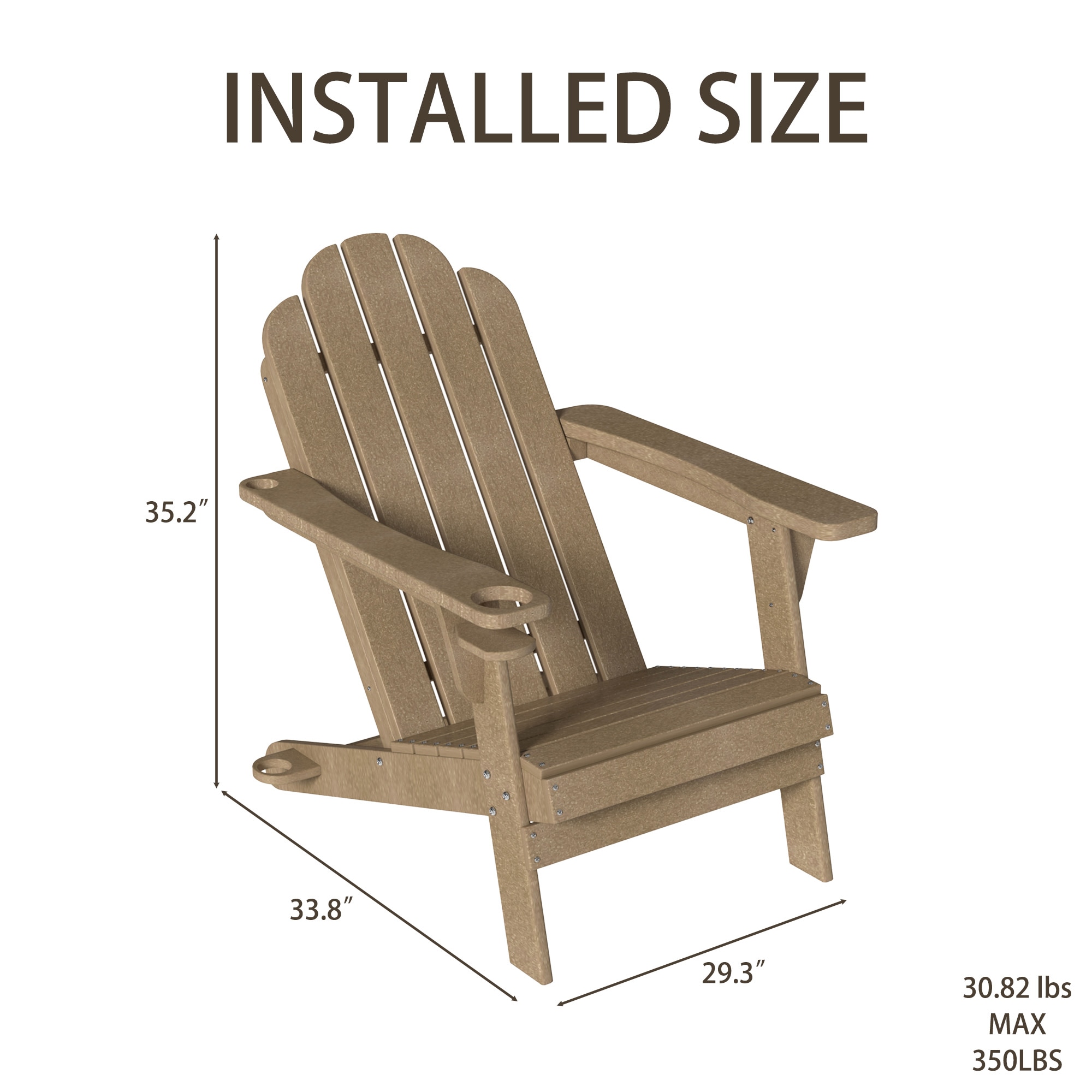 Clihome CL-BHF38GY Patio-Chairs - View #5