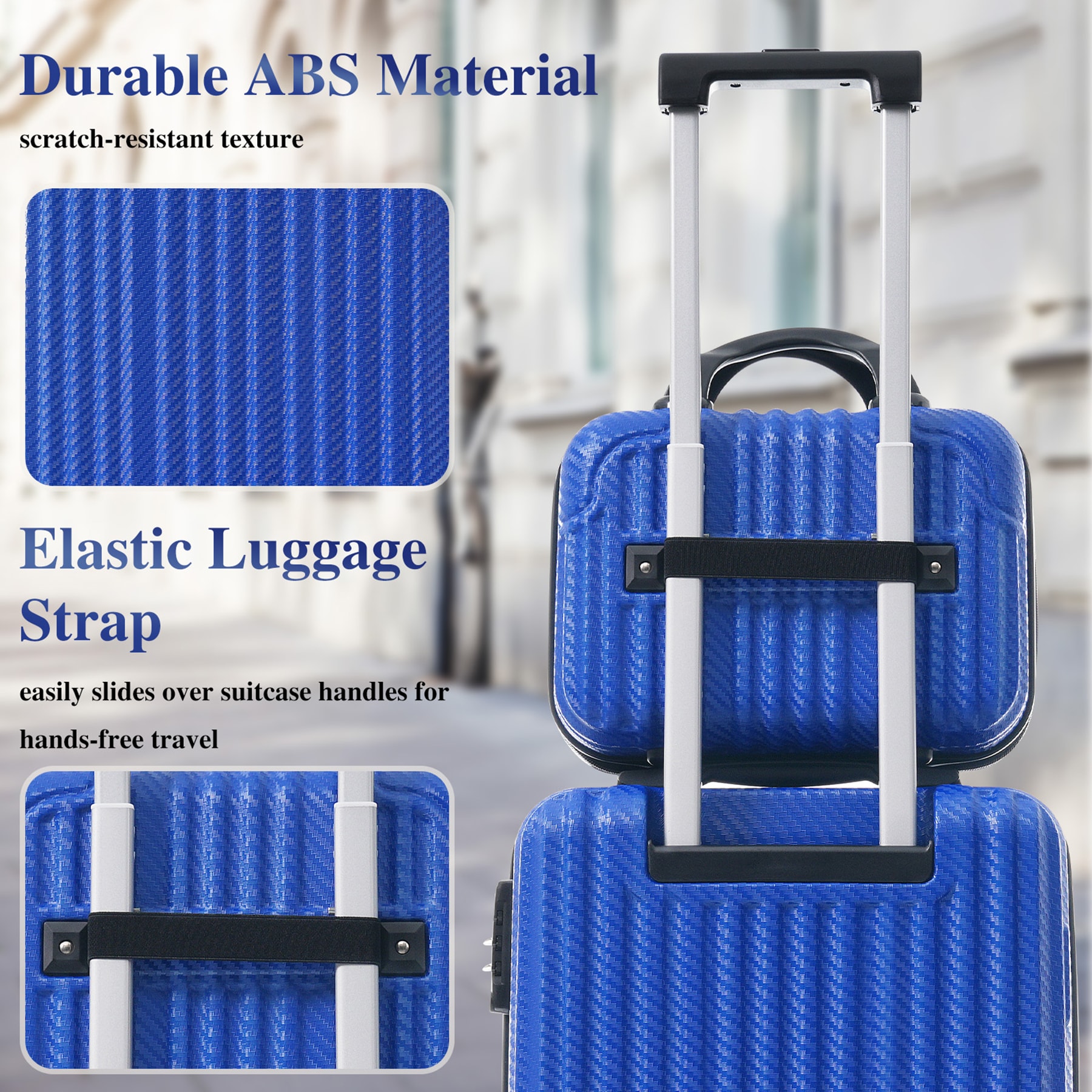 SINOFURN SYD9400007RD Luggage-And-Luggage-Sets - View #2