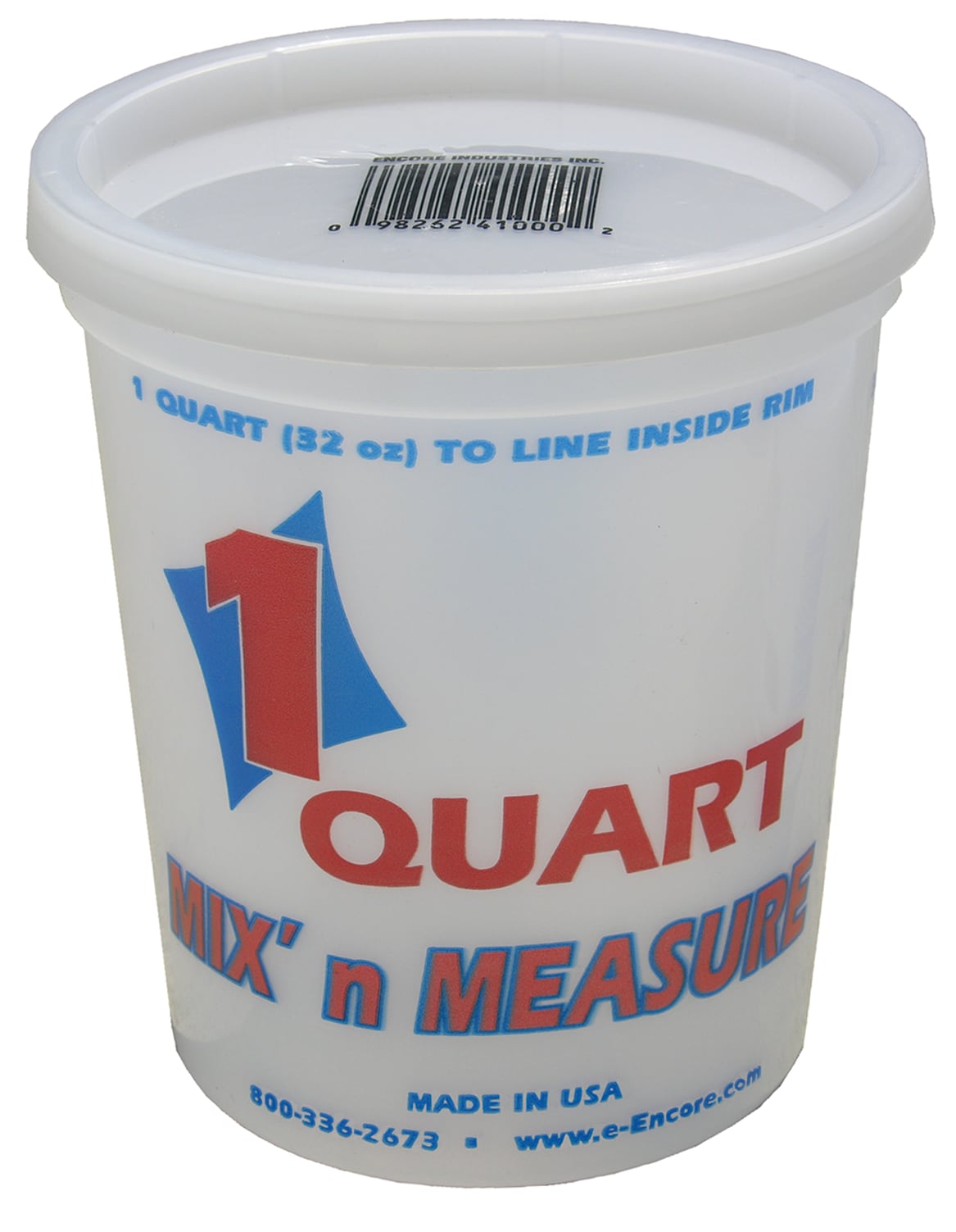 E-Z Mix 1 Quart (32 oz.) Disposable Measuring & Mixing Cups (100 per Case)