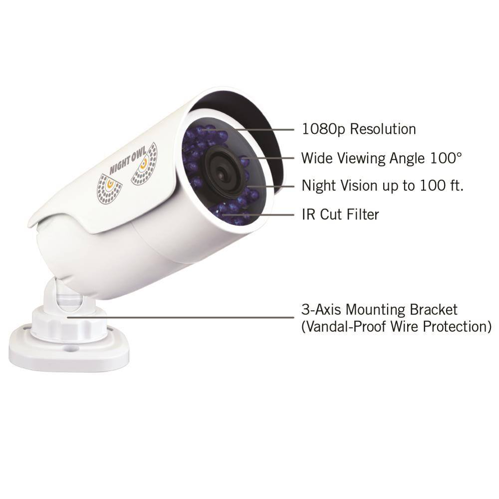 Night Owl AHD10-841-B Security-Camera-Systems - View #3