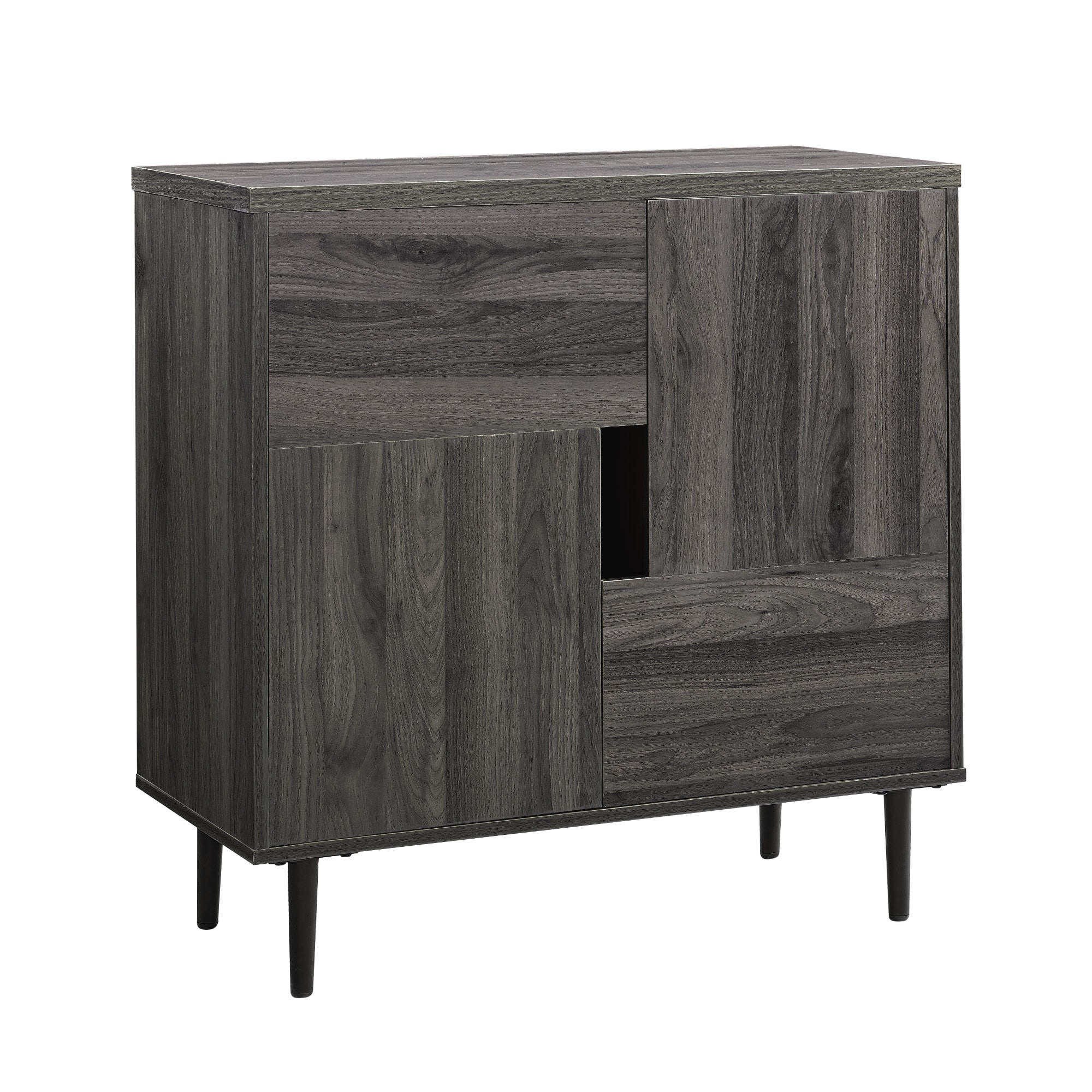 Walker Edison LWF30ADDSG Modern Slate Gray Console table