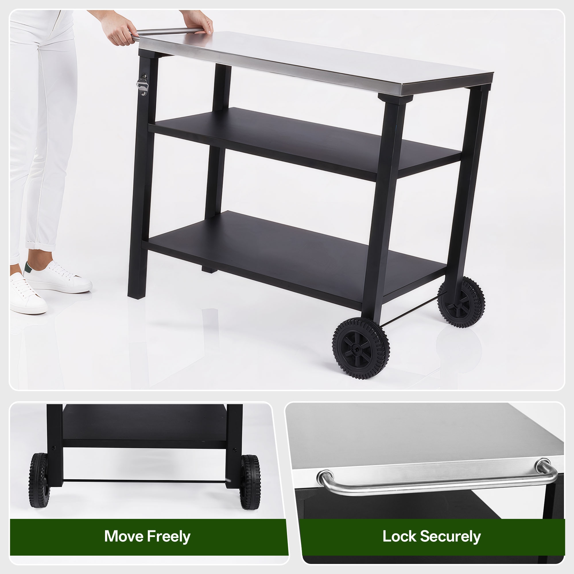 Anysun AS-PM01M09027-K4 Grill-Carts-Grill-Stands - View #3