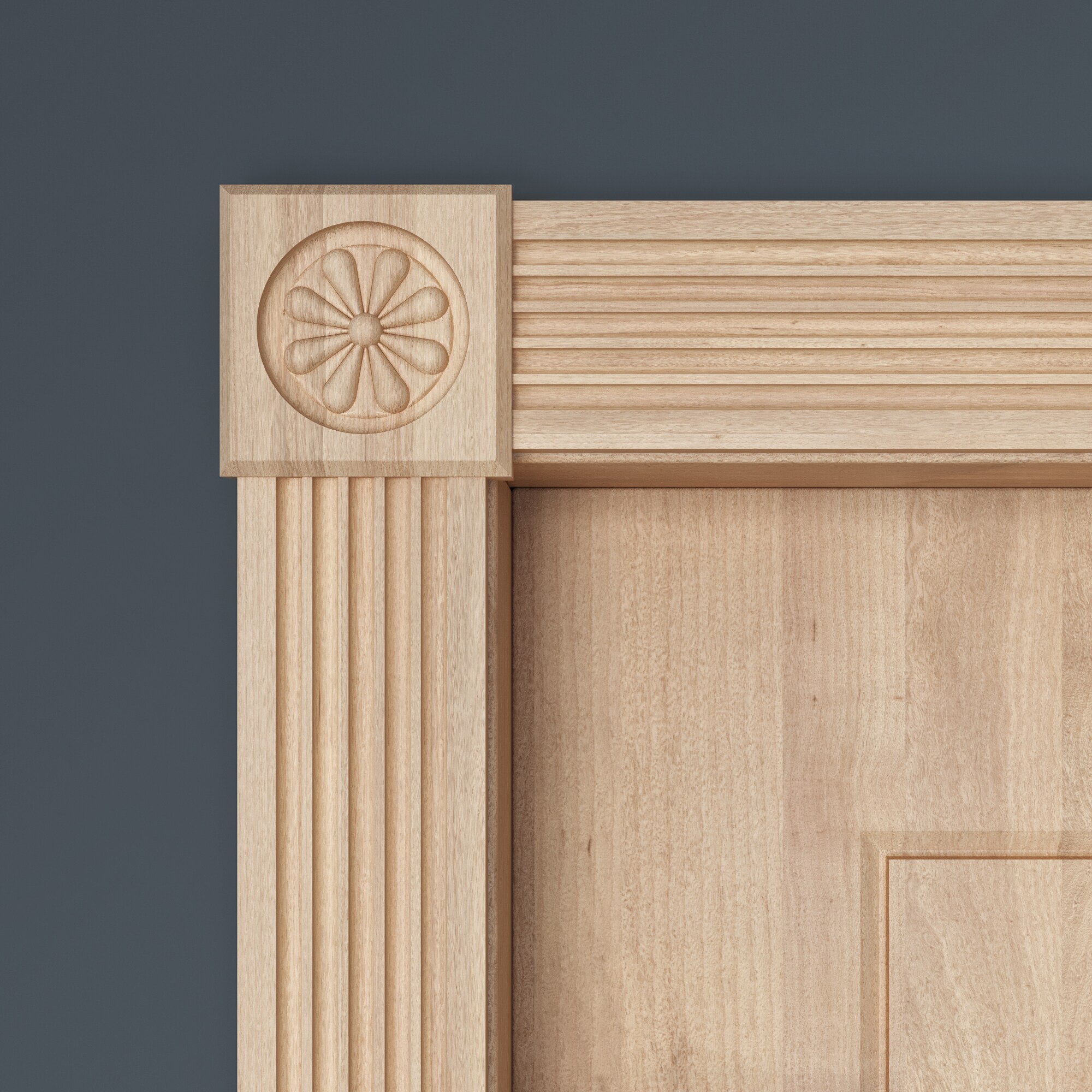 Ornamental Mouldings 819D-7FT-WHW Window-Door-Casings - View #4