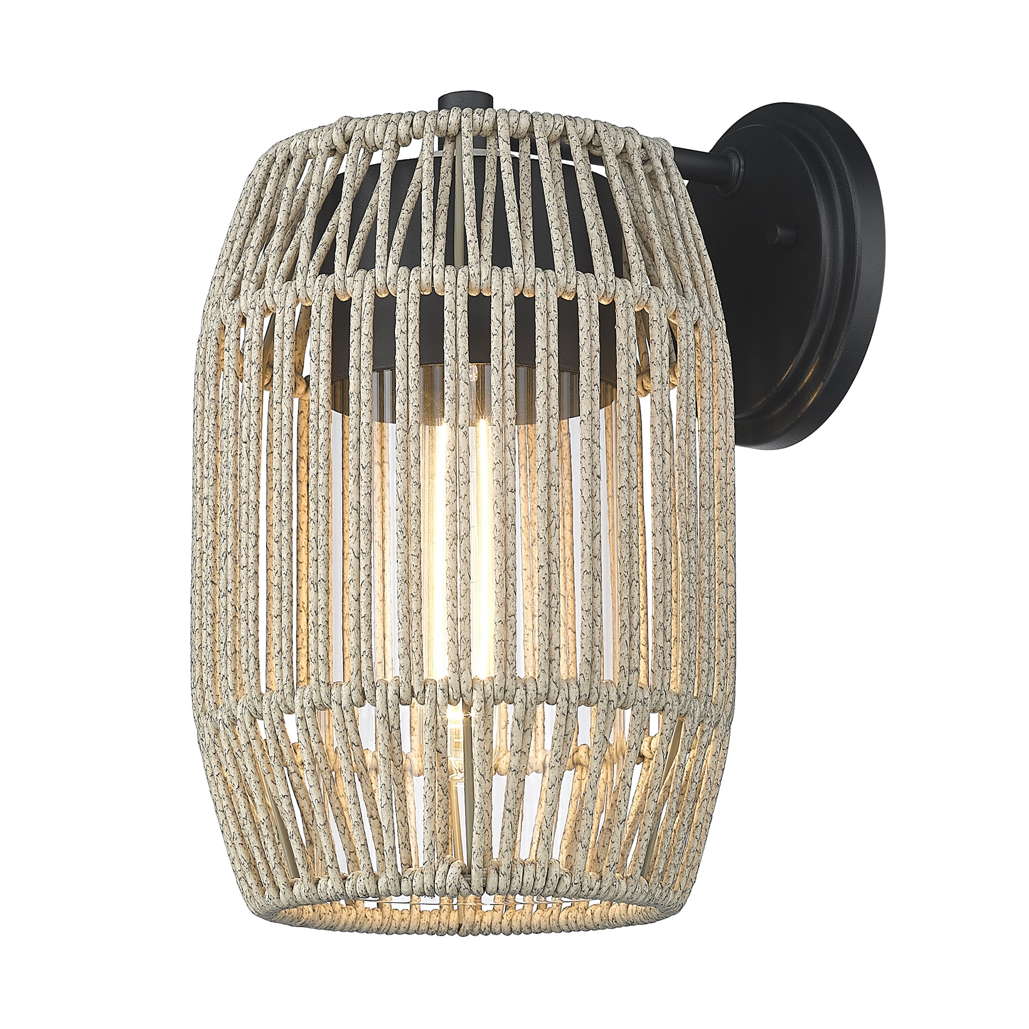 Golden Lighting 6073-OWM NB-SS Outdoor-Wall-Lighting - View #4