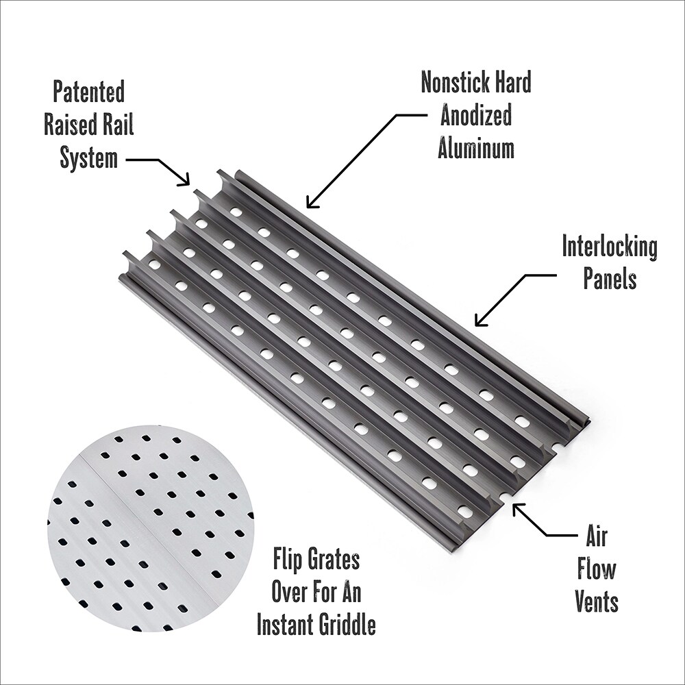 GrillGrate RSNS17-0002 Gas-Grill-Cookgrates-Warmracks - View #6