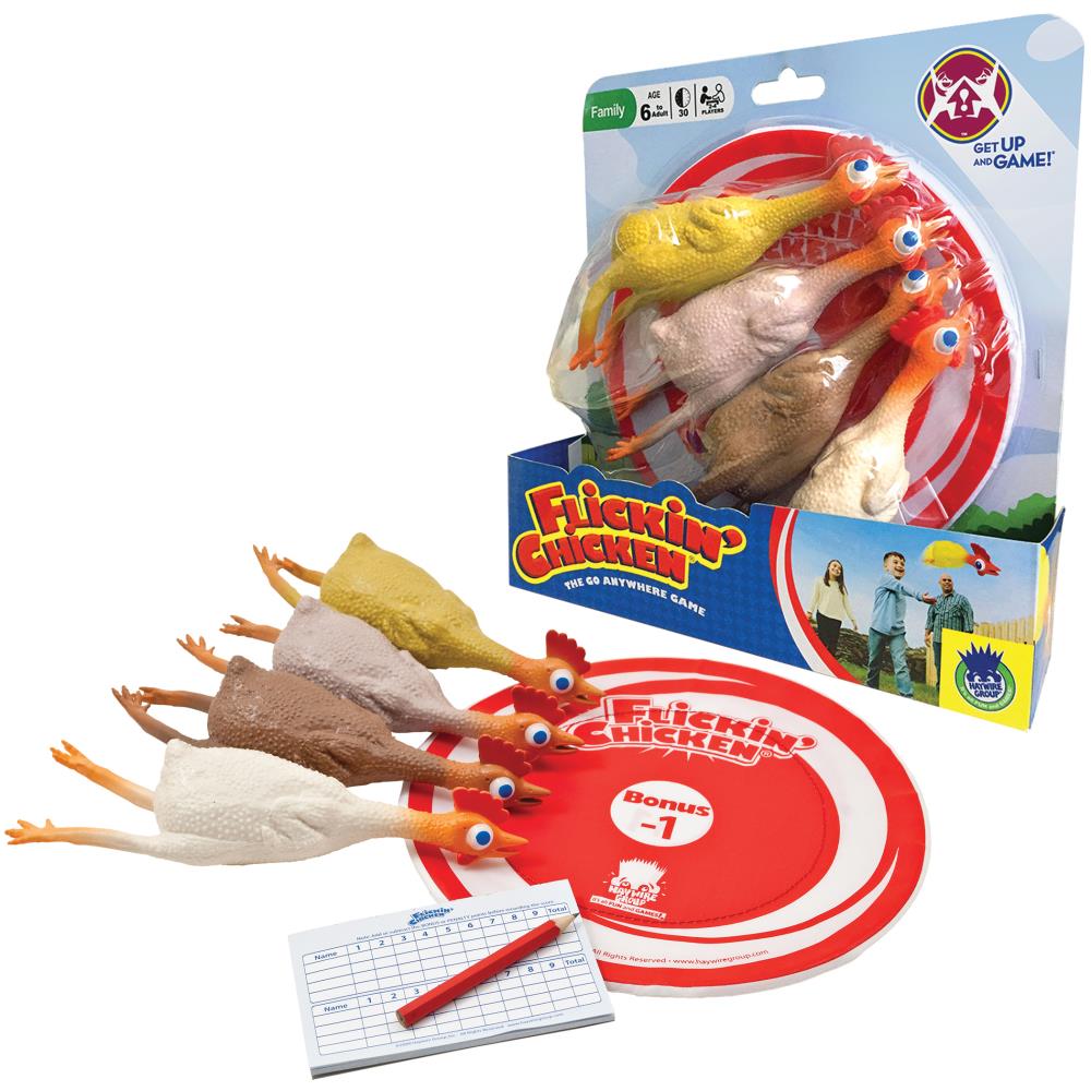 Haywire Group UG-01057 Flickin Chicken Outdoor Plastic Flying Disc
