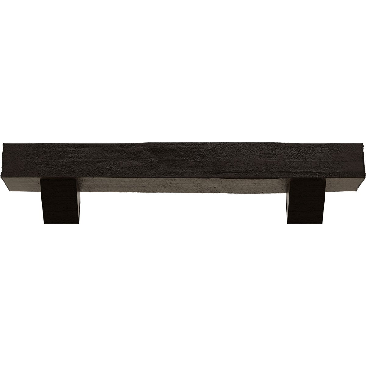 Ekena Millwork MANURC08X10X60BKZW Mantel-Shelves - View #2
