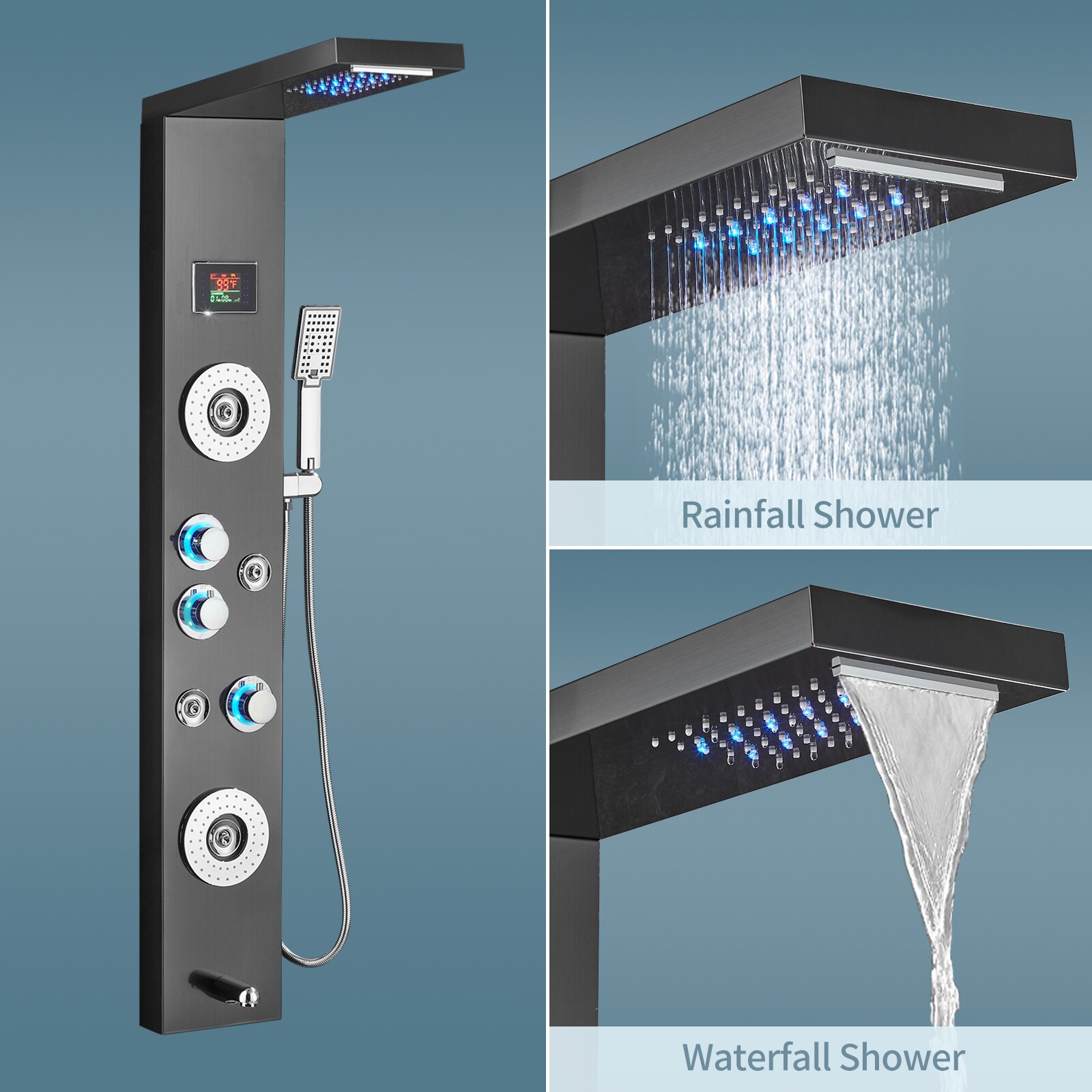 FURUISI LL4502304B-S Showerhead-Bar-Panels - View #4