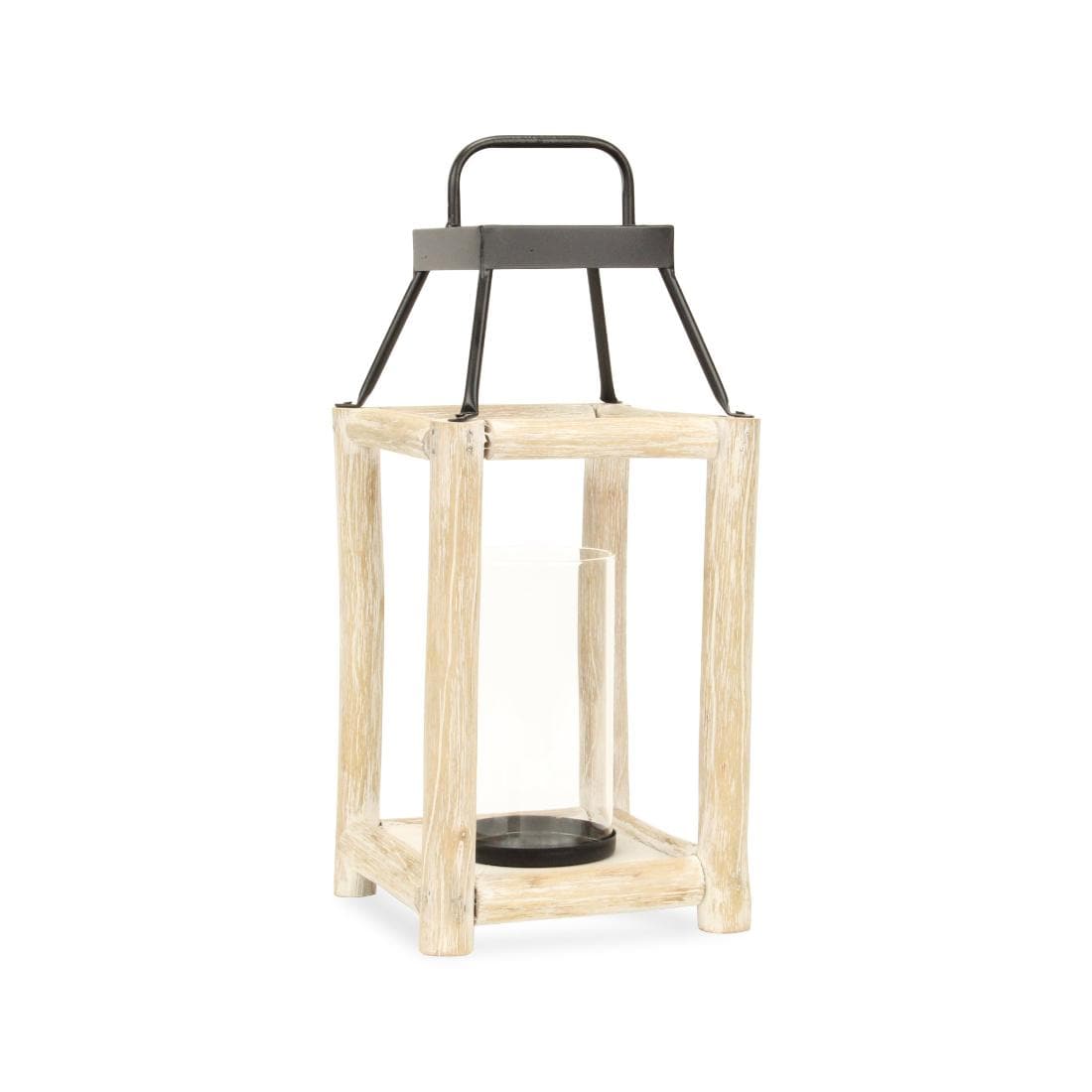 HomeRoots 4000569933 1 Candle Glass Tea light Candle Holder