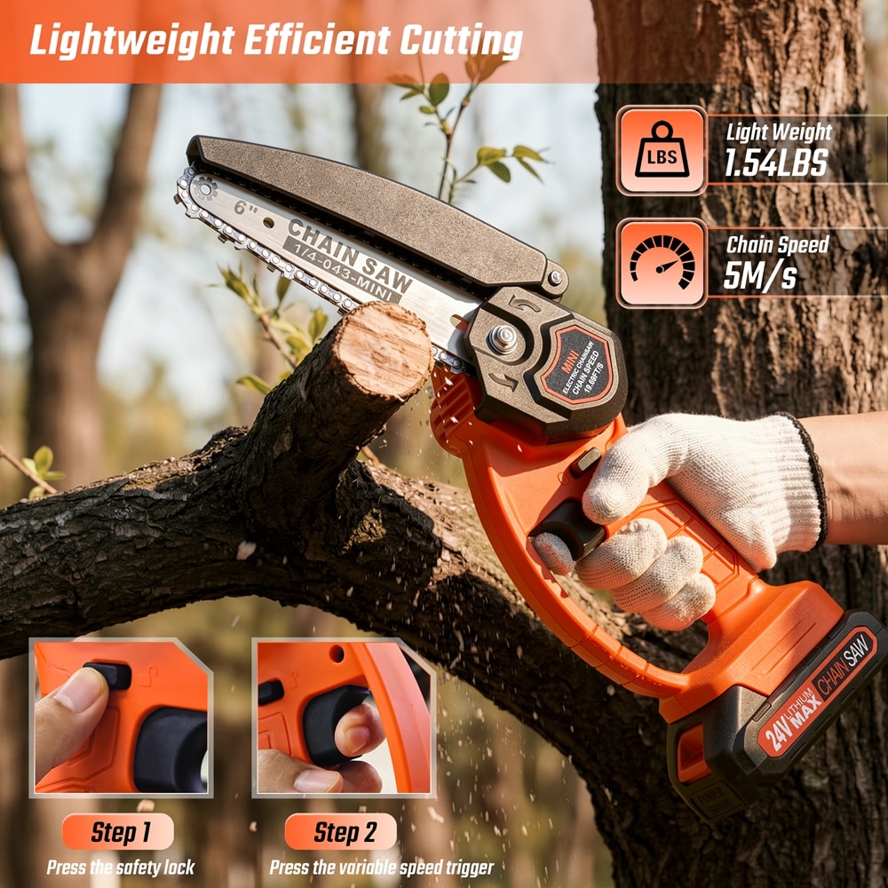 NEXPOW DL04 Cordless-Chainsaw - View #7