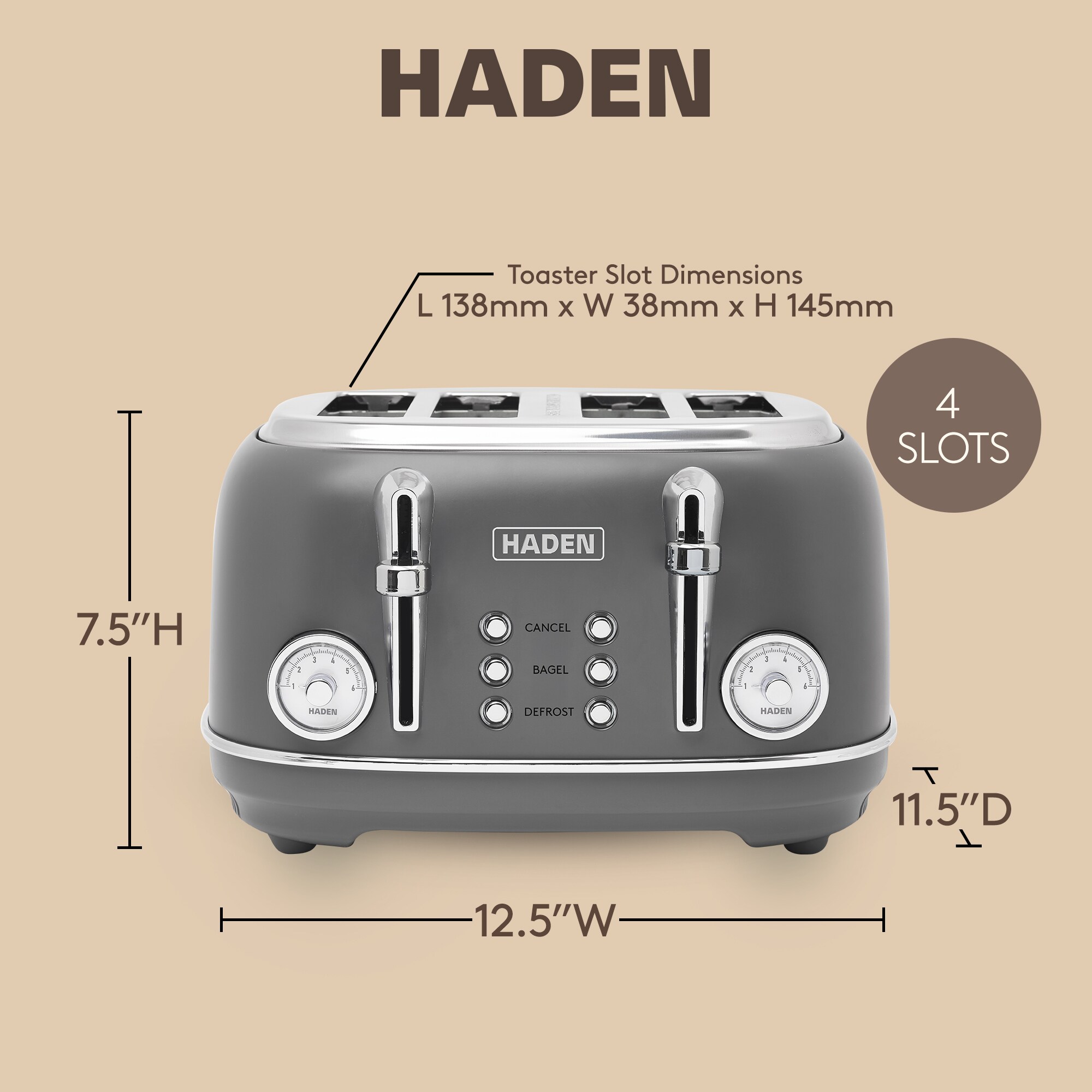 Haden 415136 toasters - View #3