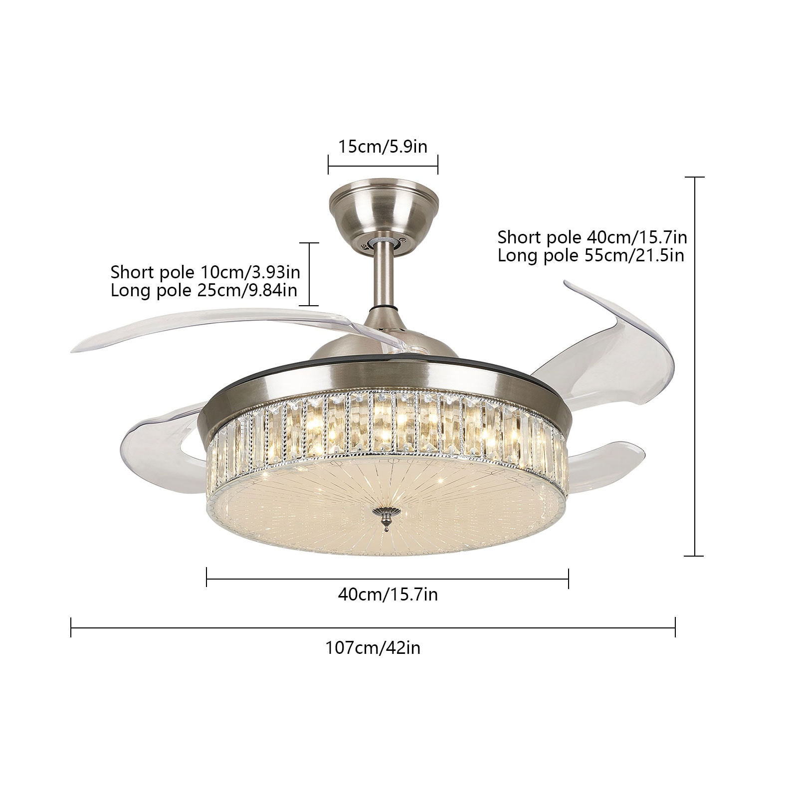 Oukaning JZUCOD-00870099 Ceiling-Fans - View #4
