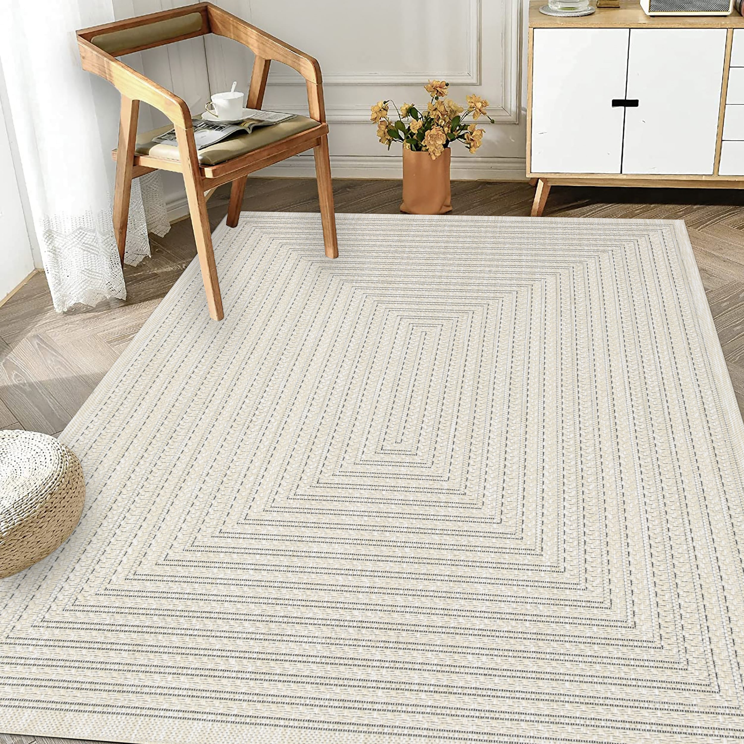 Playa Rug PLY-VIO-IVORY-8X10 rugs - View #2