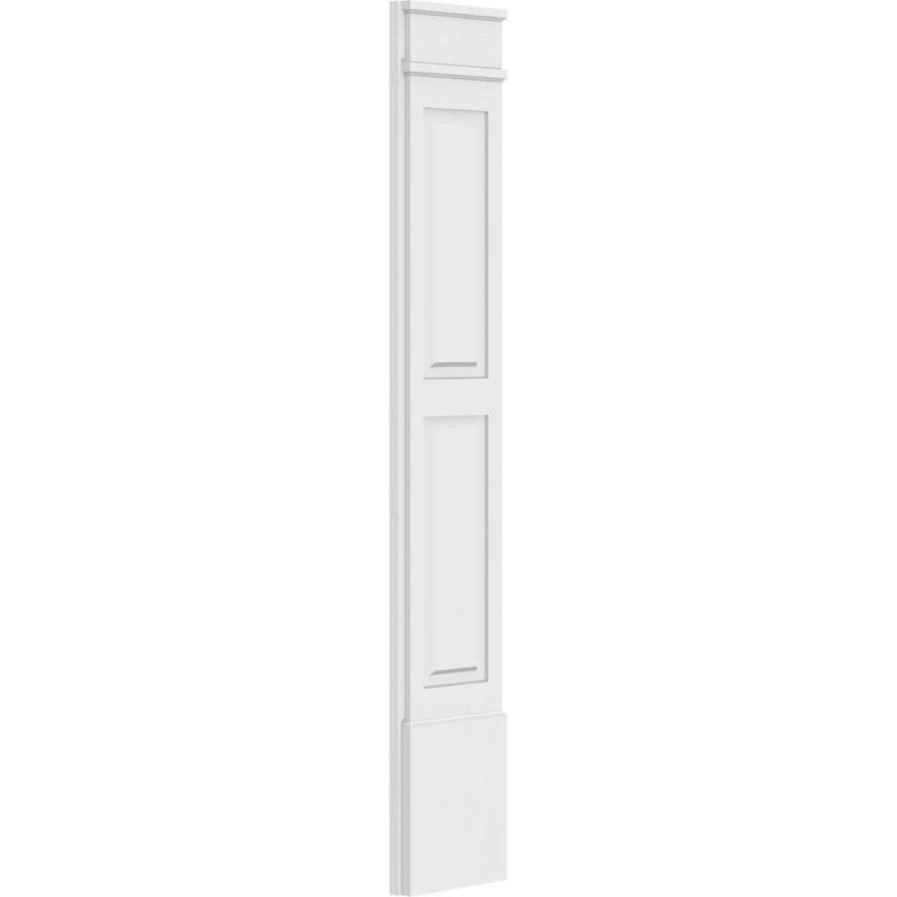 Ekena Millwork PILP12X072DRP02-2 Entry-Door-Casing-Accents - View #4