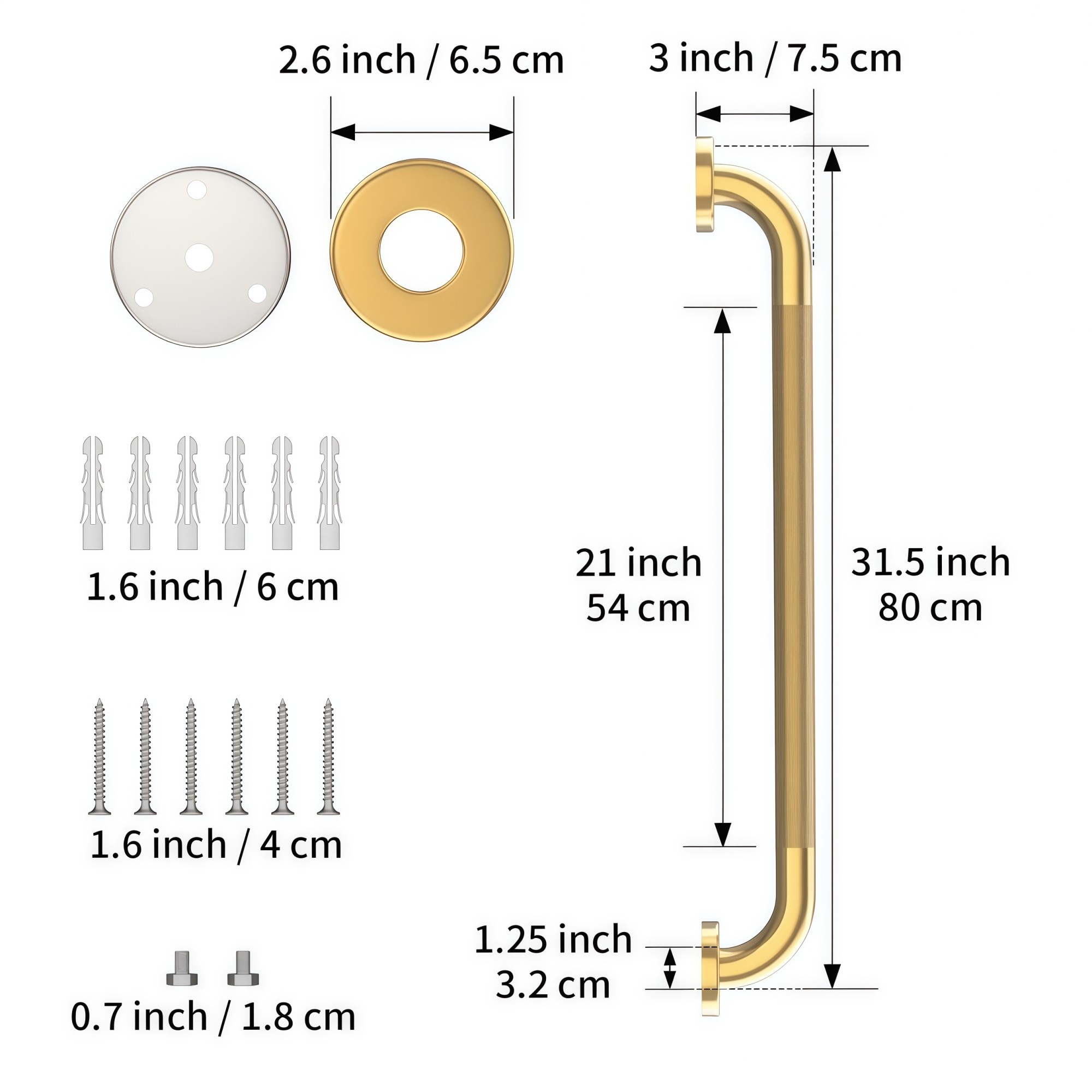 Numhew NHSEAN3197 Grab-Bars - View #3