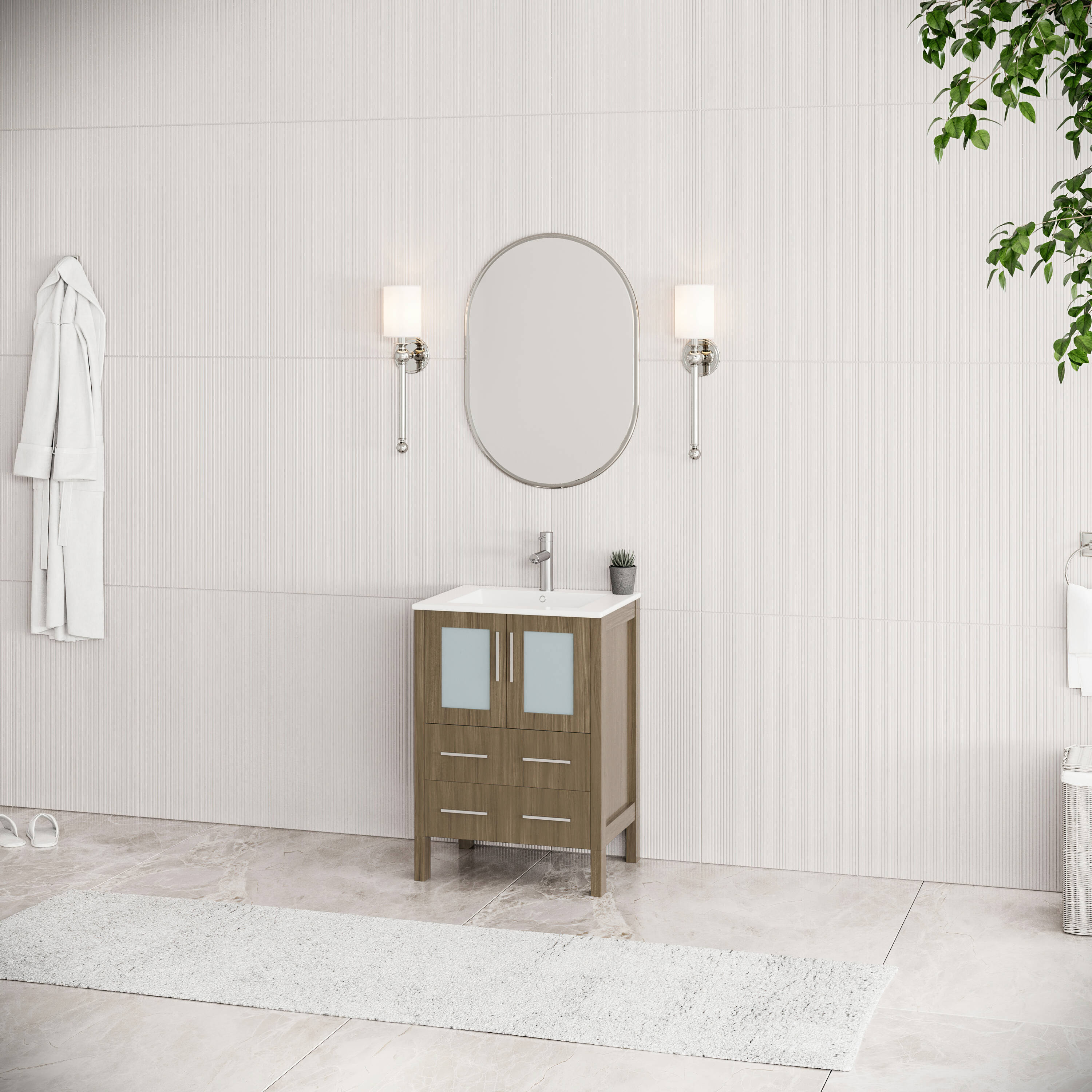 Fresca FCB6224GO-I Bath-Vanity-Combo - View #5