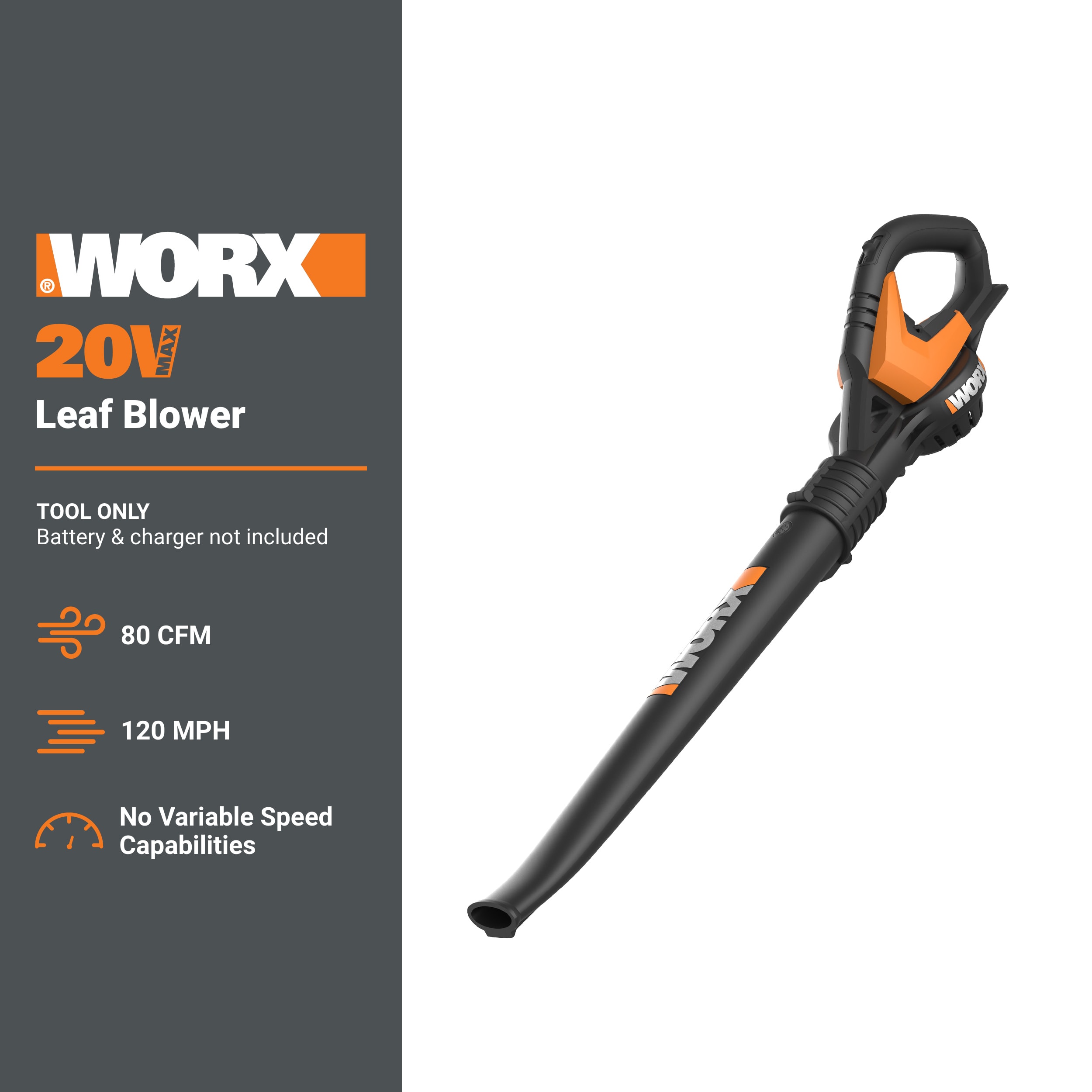 WORX WG545.9 Cordless-Electric-Blowers - View #3