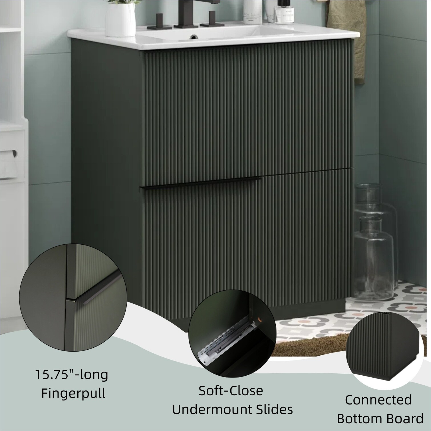 SunJet 6H9GCBG2PLBU Bath-Vanity-Combo - View #5