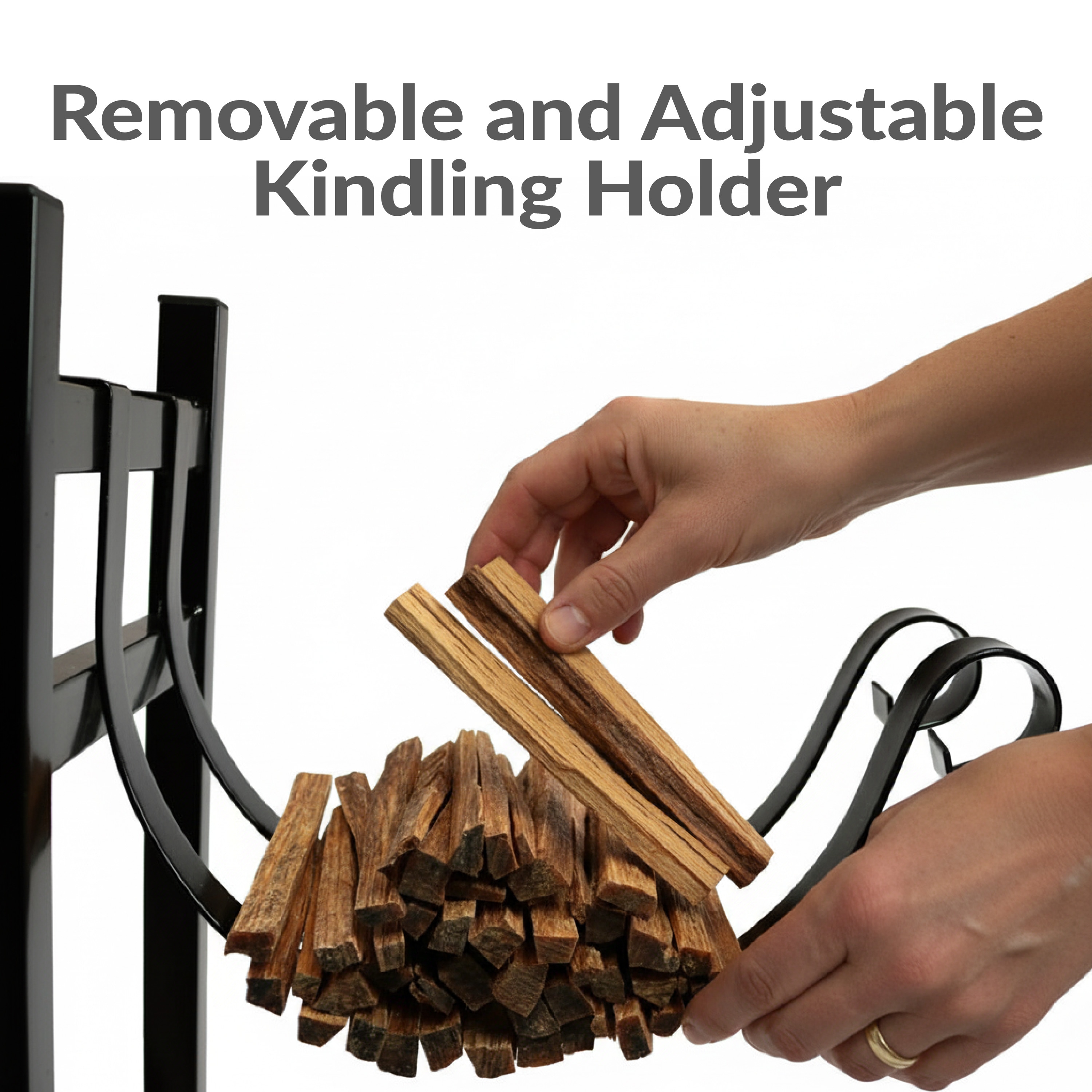 Sunnydaze Decor QX-LRKH Firewood-Storage - View #5