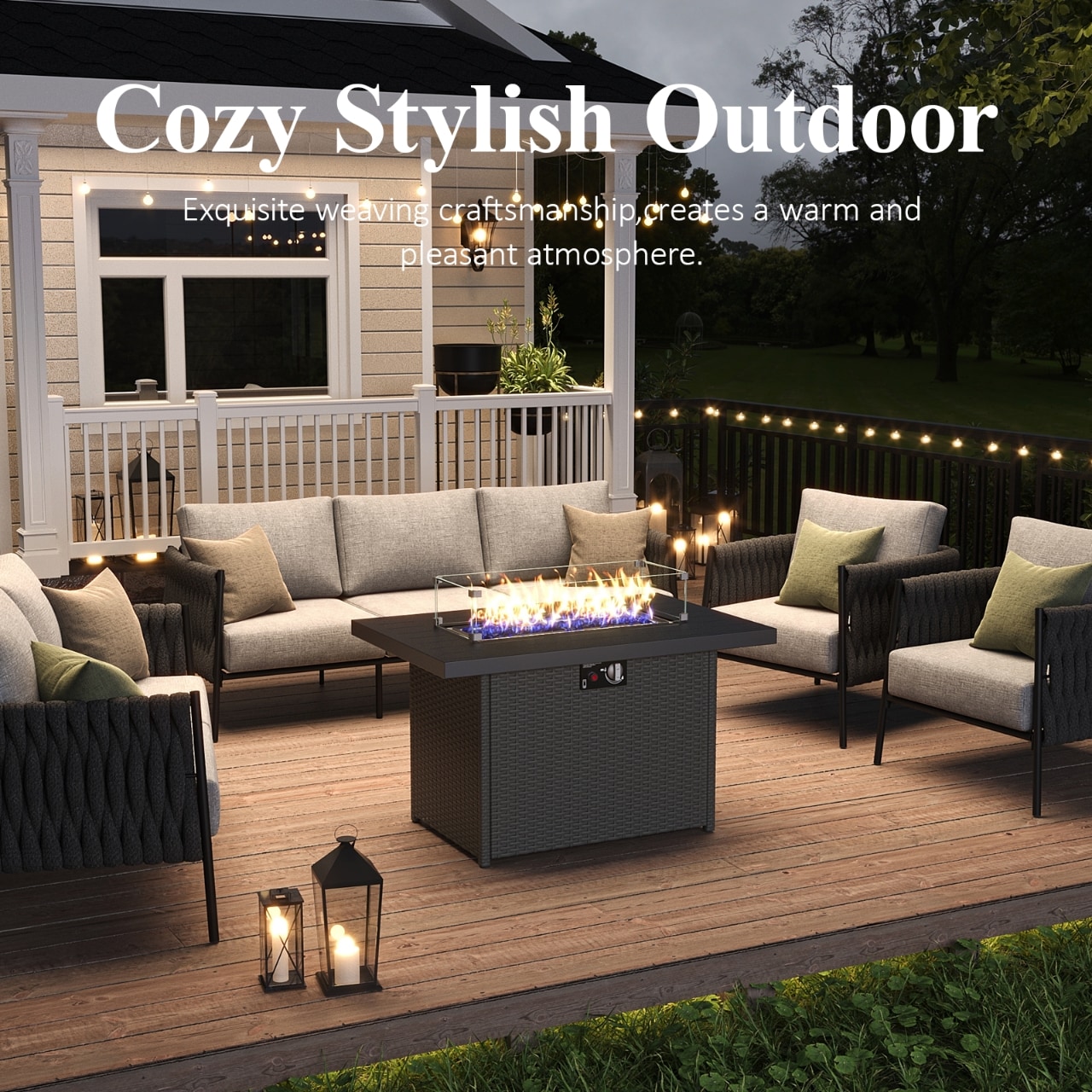 LayinSun SZ5006-FP3-001 Patio-Conversation-Sets - View #3