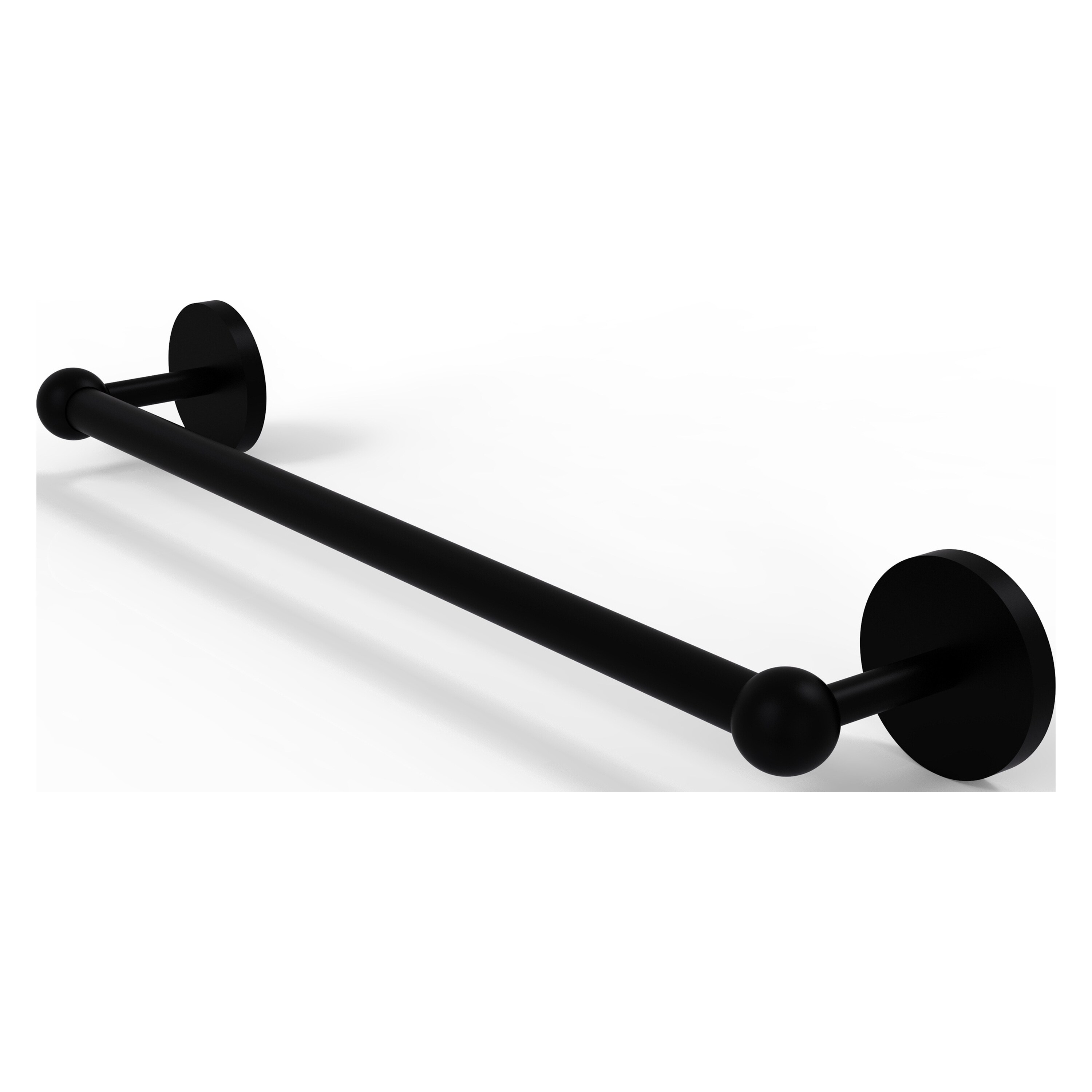 Allied Brass P1041/30-BKM Prestige Skyline 30-in Matte Black Wall mount Single Towel Bar