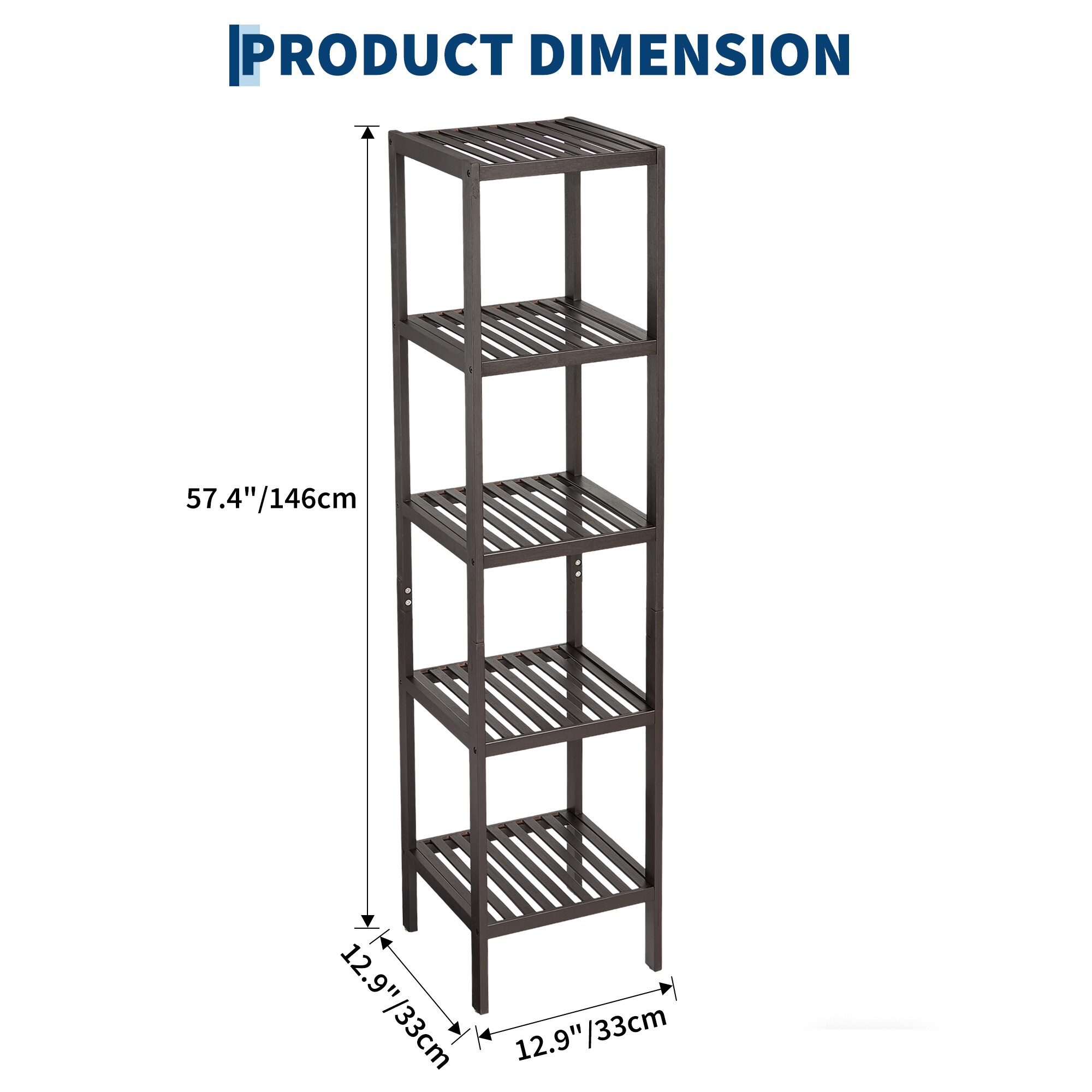 Aoile BUB-EYZ-WIF03HJ Free-Standing-Shelving - View #3