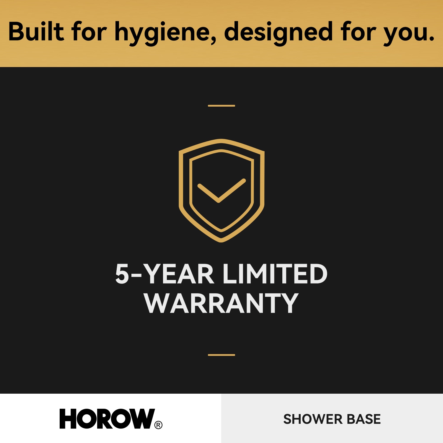 HOROW SP6032-CH Shower-Floors - View #15