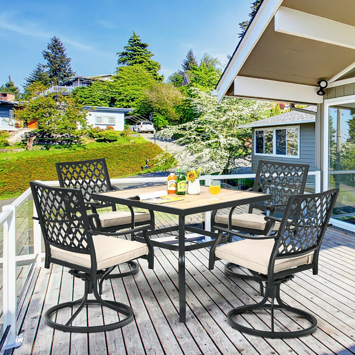 GZMR TMOD000089BL Patio-Dining-Sets - View #3