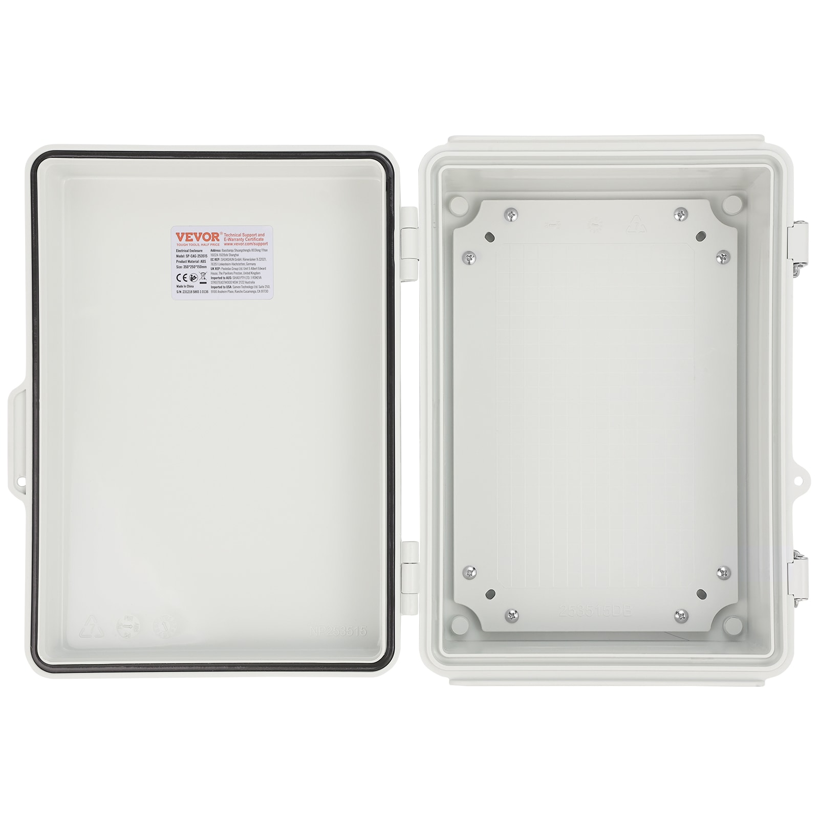VEVOR SLJXHABS12X86XOWLV0 Electrical-Box - View #4