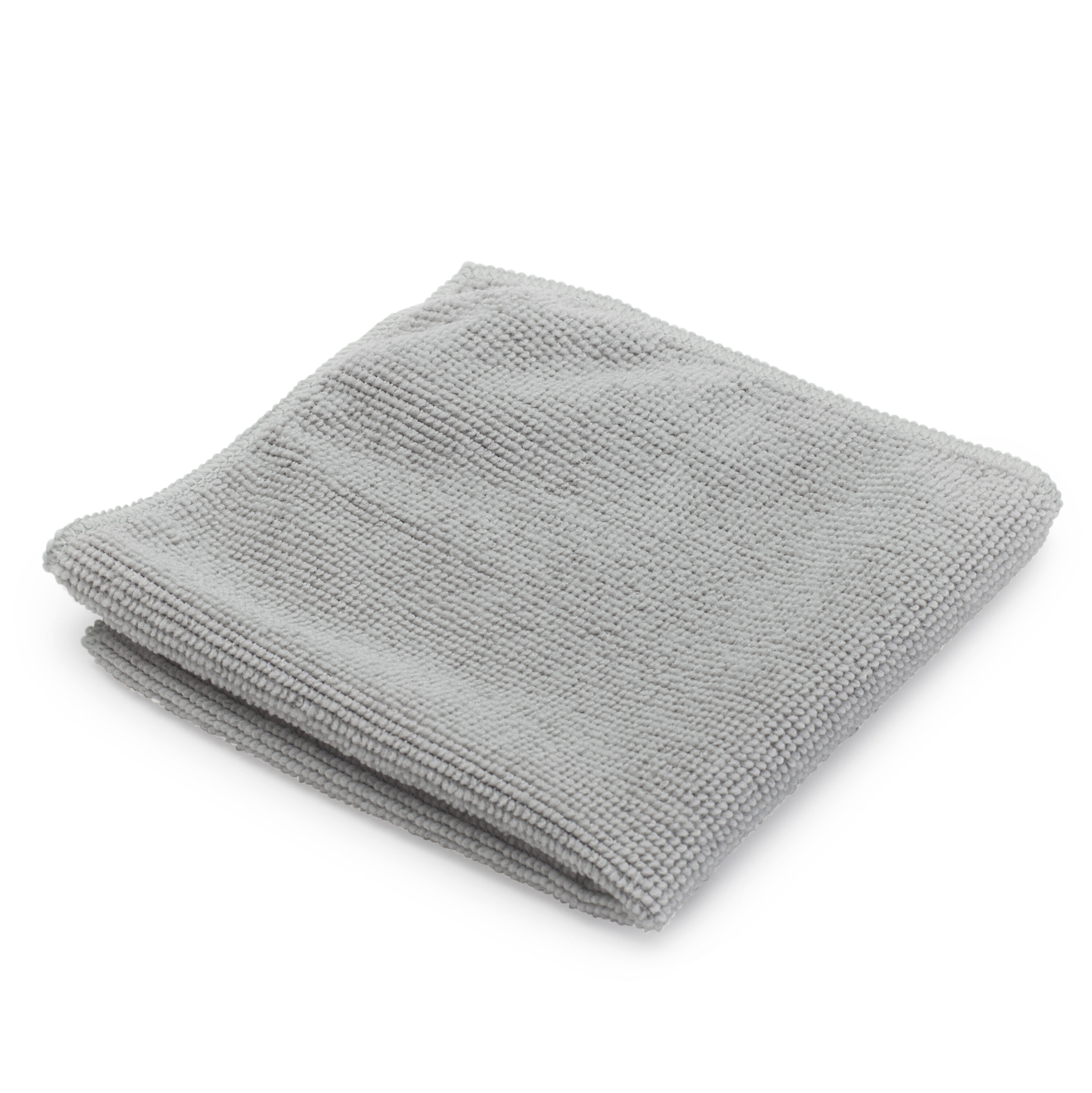 Unique Bargains 5Pcs 26 x 13 Gray Microfiber Towel Clean Cloth for Car
