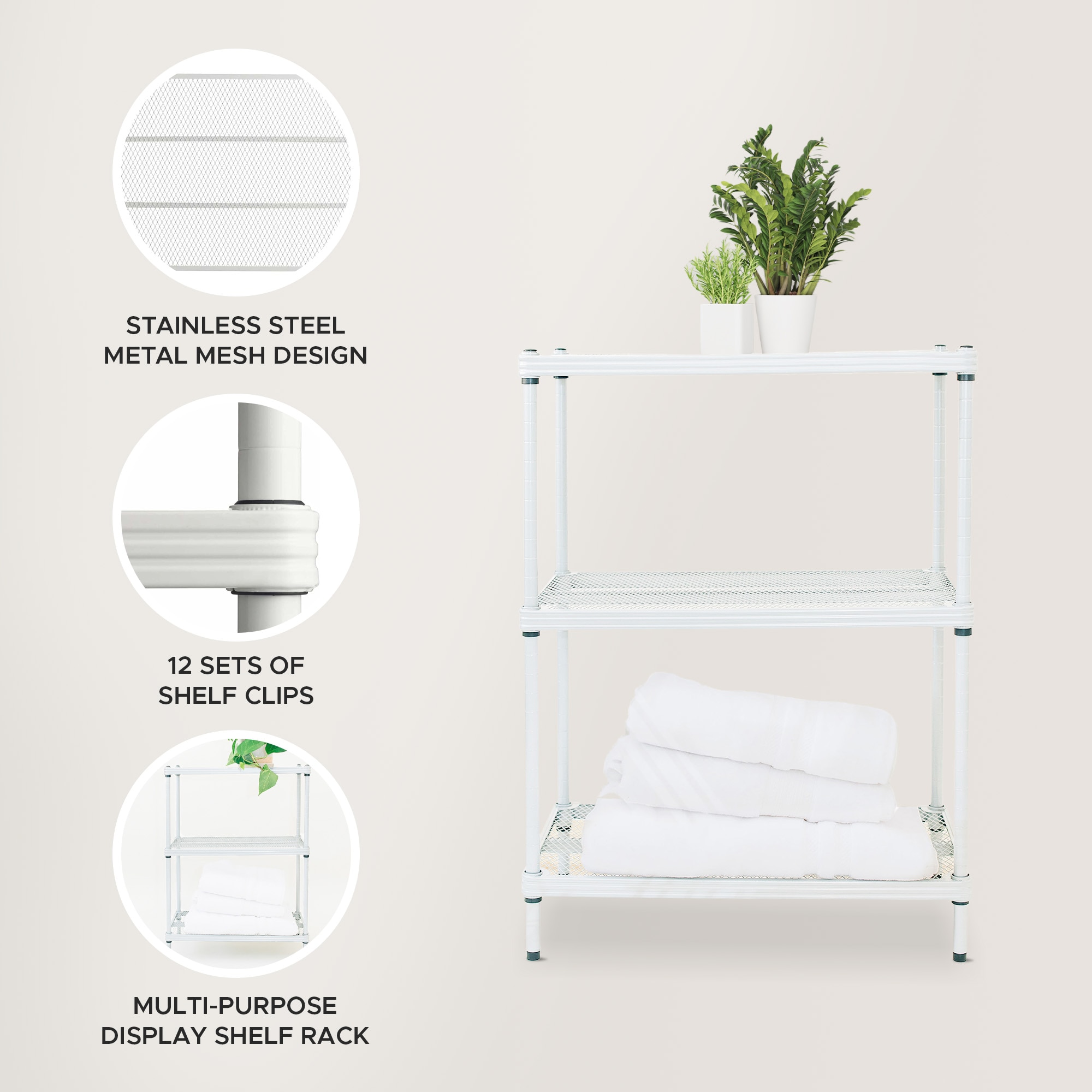 Design Ideas 325722 Free-Standing-Shelving - View #3