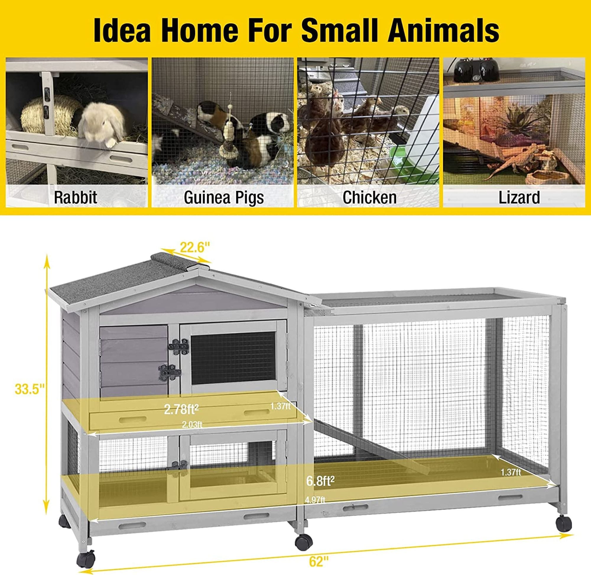 Aivituvin AIR19 Chicken-Coops-Rabbit-Hutches - View #7