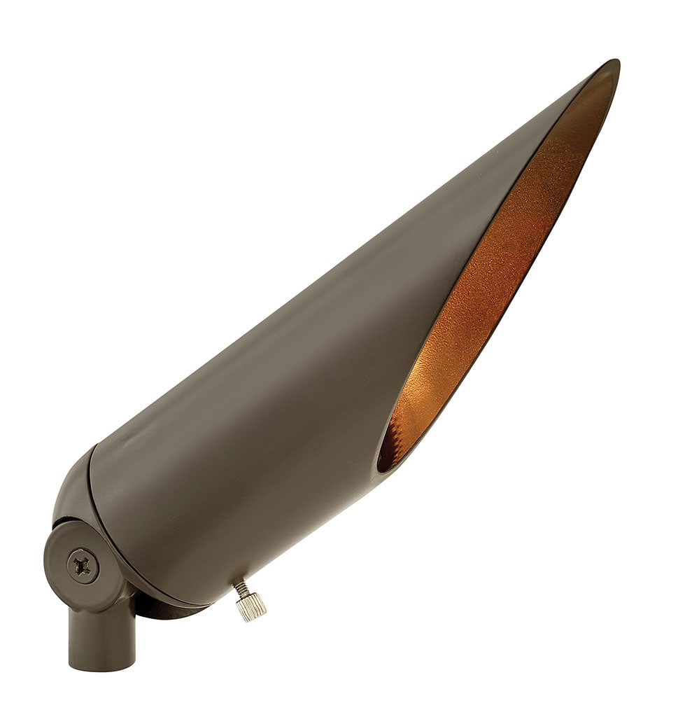 Hinkley 1535BZ-3W3K Accent Spot 3000 -Lumens 3.00 -Watt Bronze Low voltage Hardwired LED Spot light