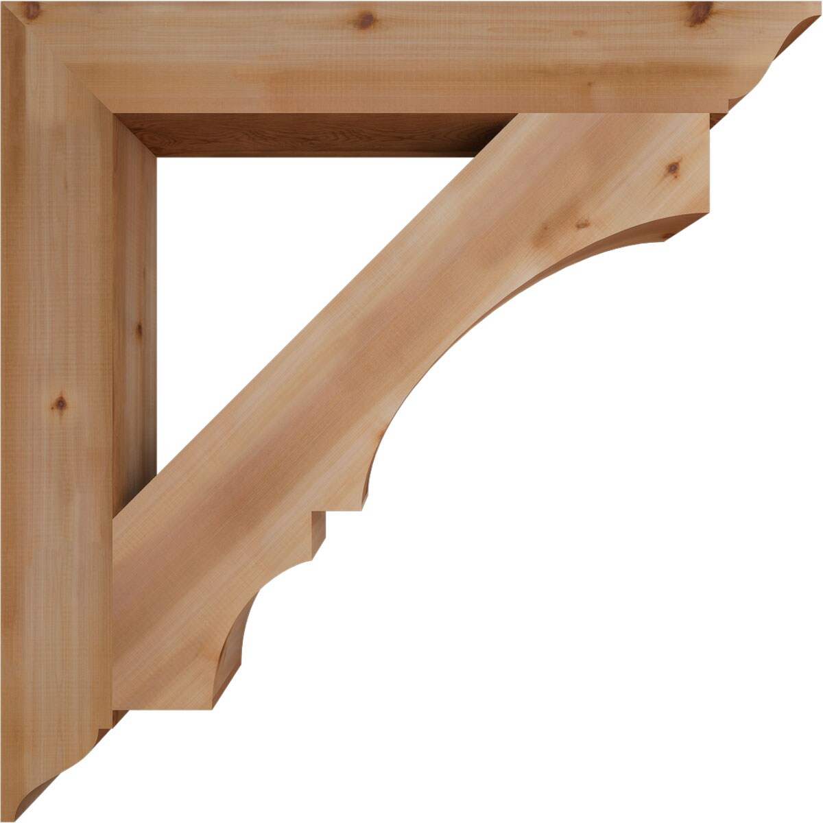 Ekena Millwork BKT06X44X44BOA01SWR Exterior-Brackets-Braces - View #3