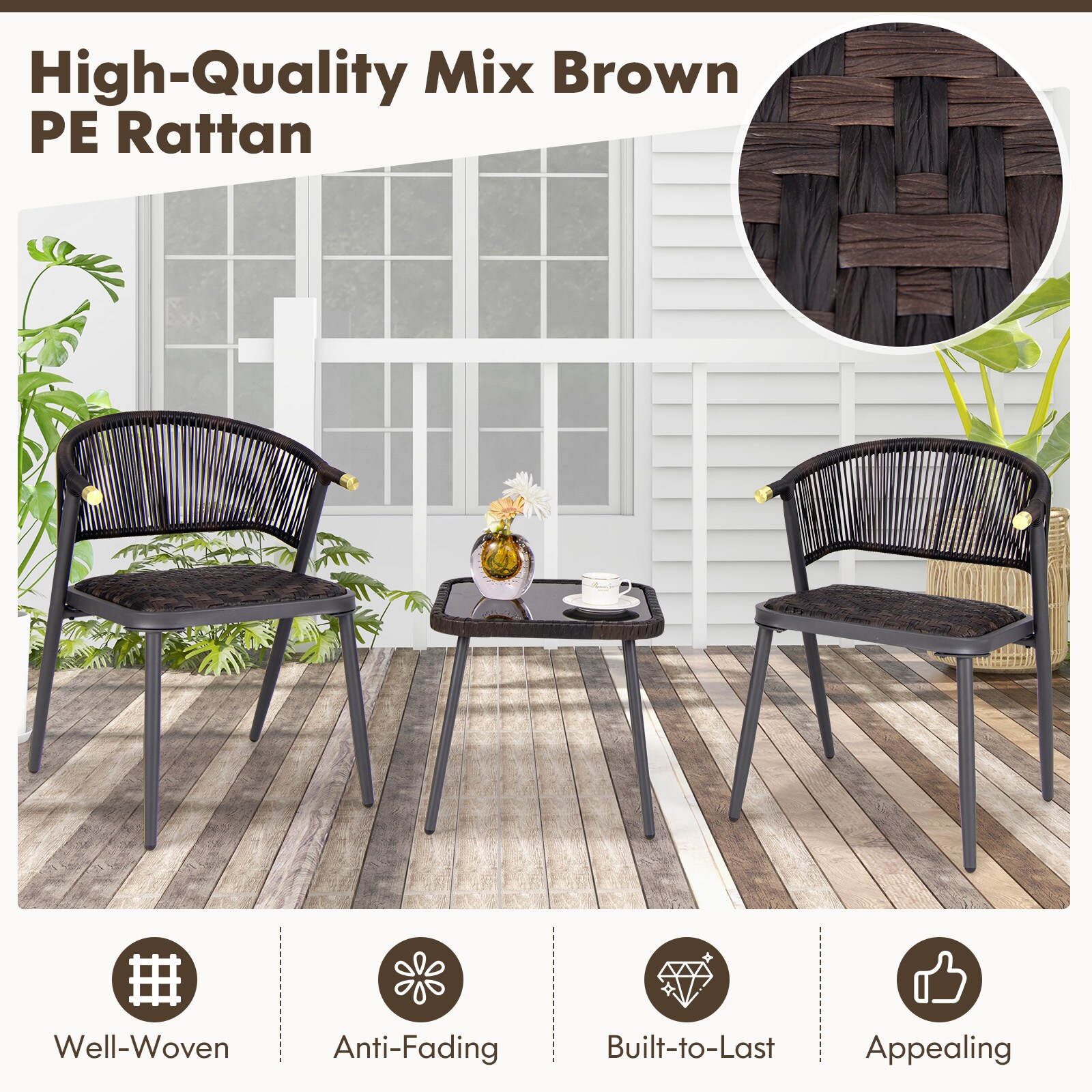 Slickblue D-CO-NB40811PN Patio-Conversation-Sets - View #8