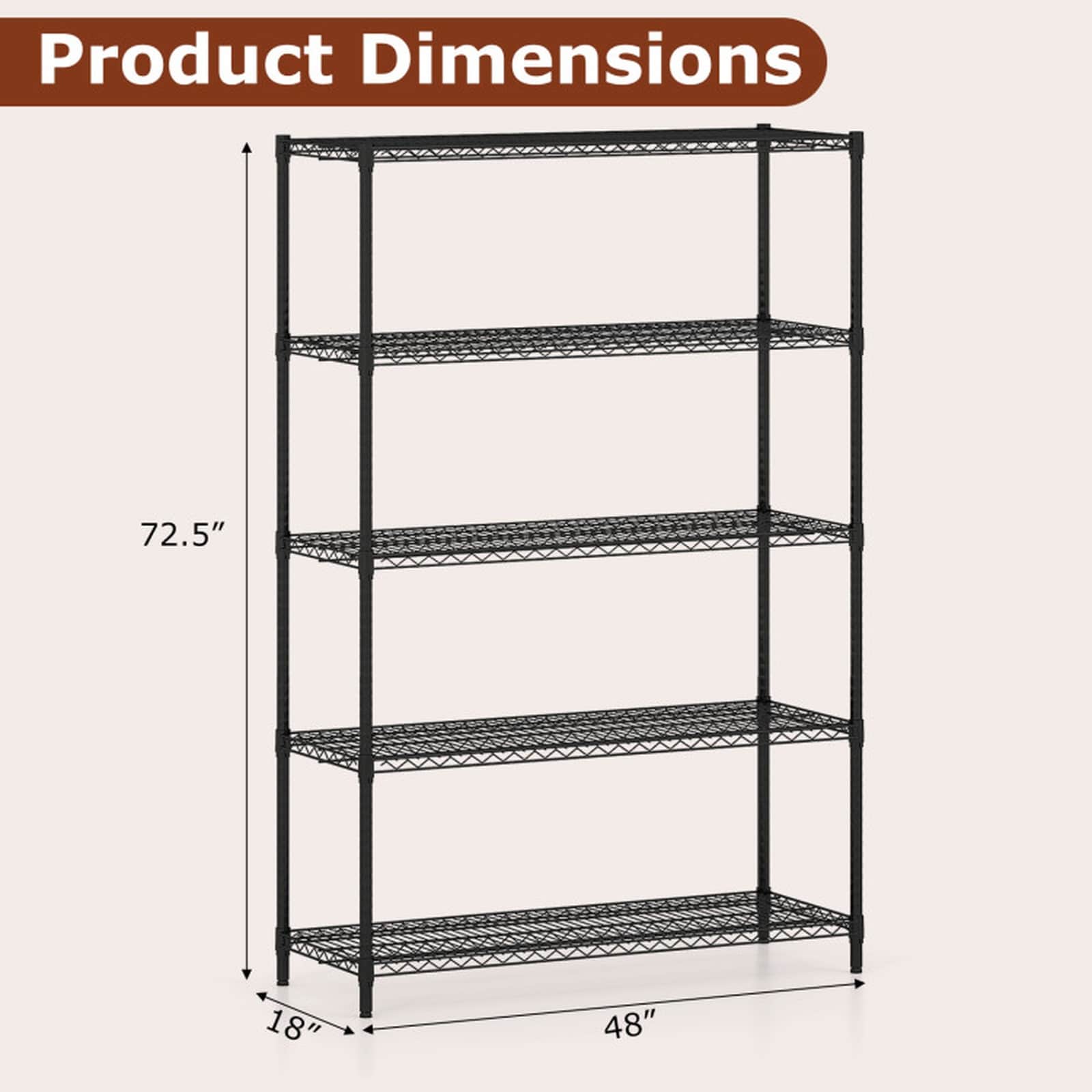 SUGIFT LW047SUGHY756 Free-Standing-Shelving - View #3