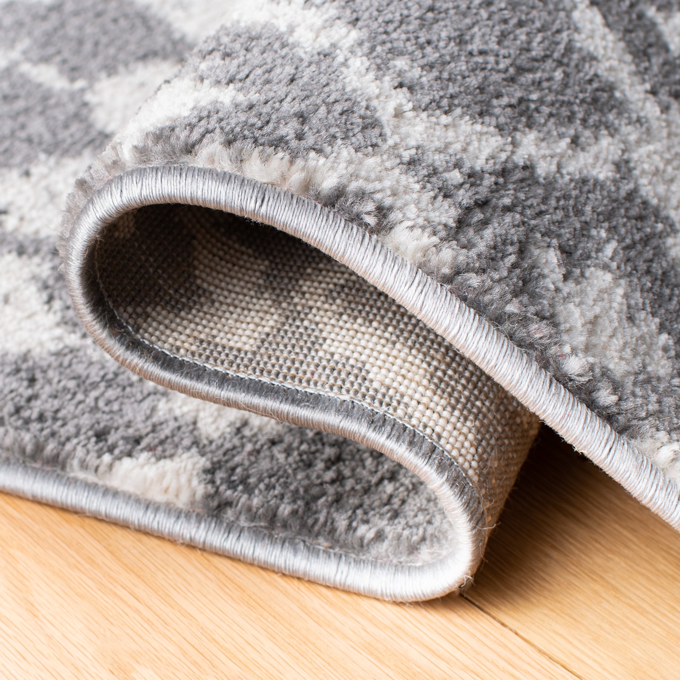 Safavieh Mercer 414F Grey/Cream 7 X 7 Area Rug in the Rugs department ...