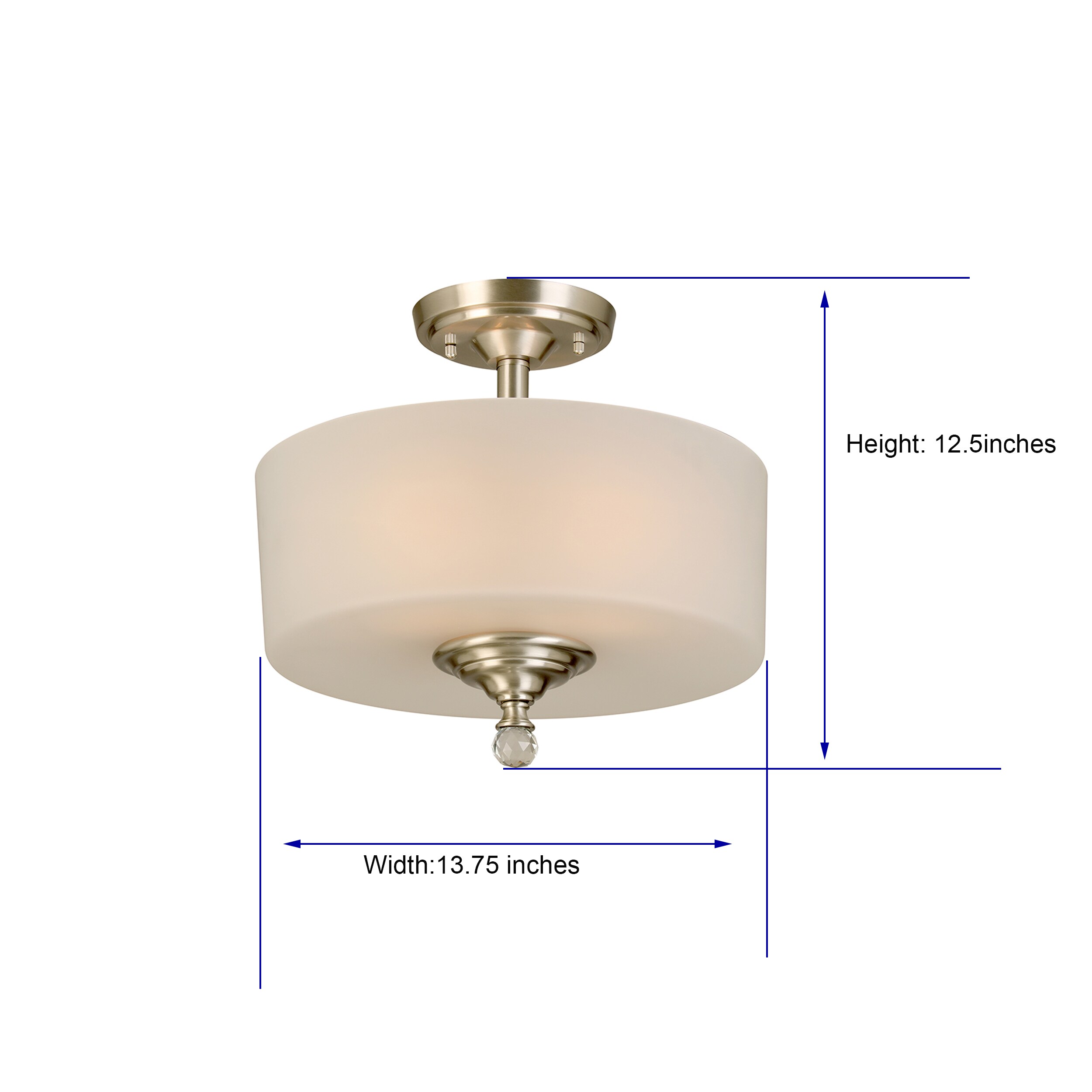 allen + roth KMY8202AX-01 flushmounts - View #6