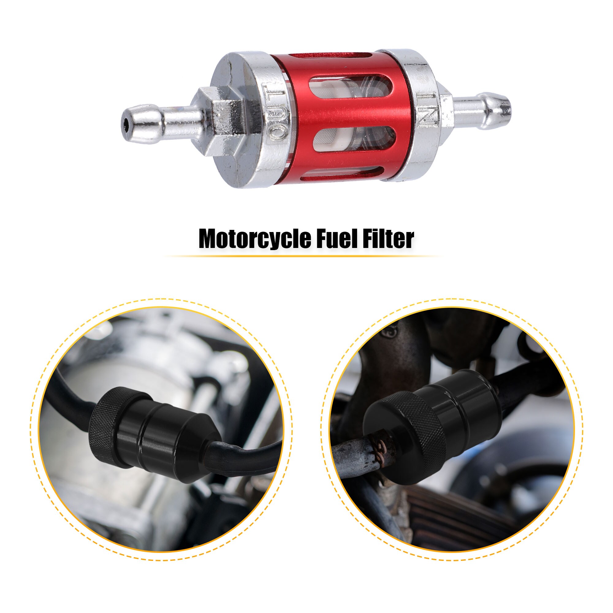 Unique Bargains S26020900UX4468 Ope-Fuel-Filters - View #4