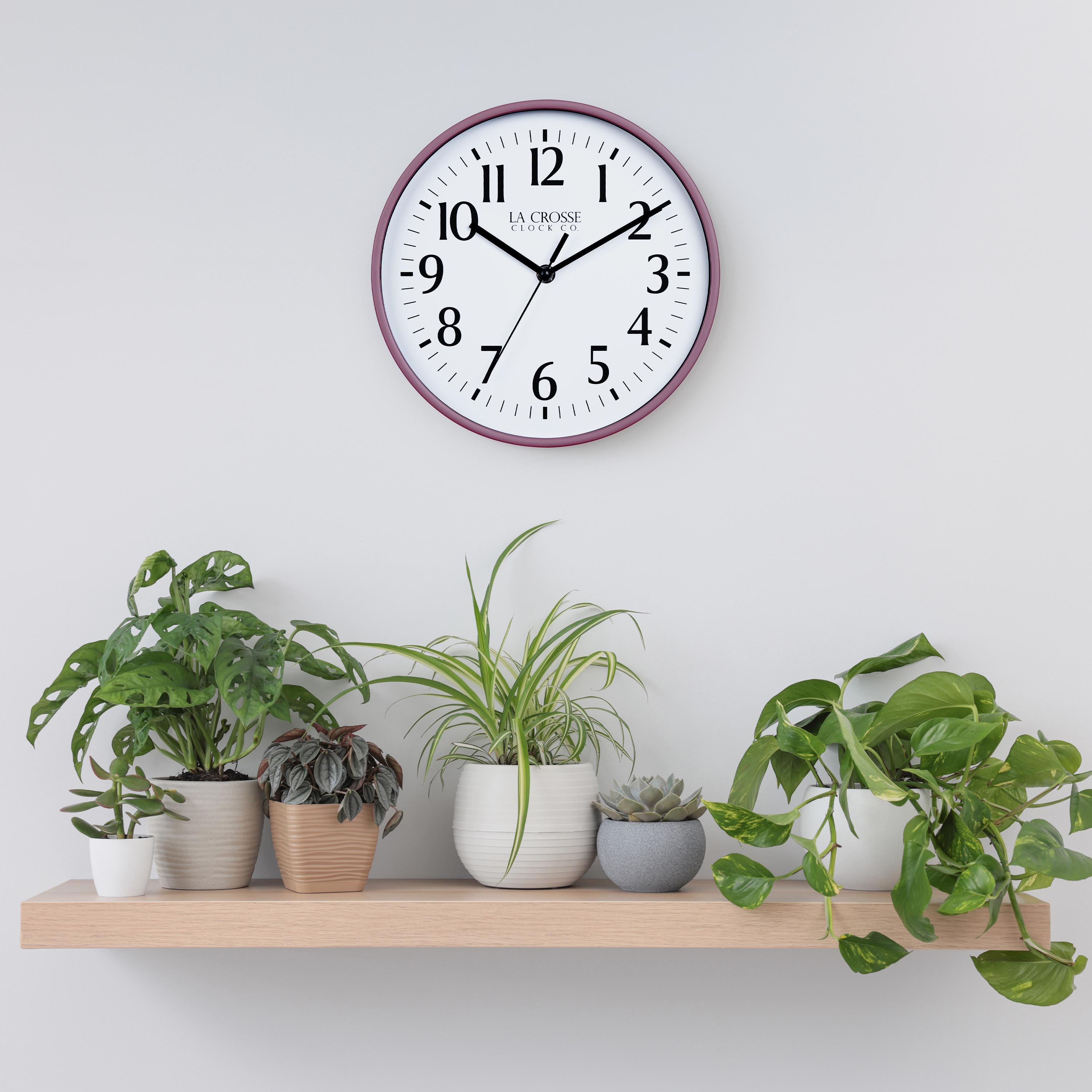 LA CROSSE CLOCK CO 404-3025RR Indoor-Outdoor-Clocks - View #7