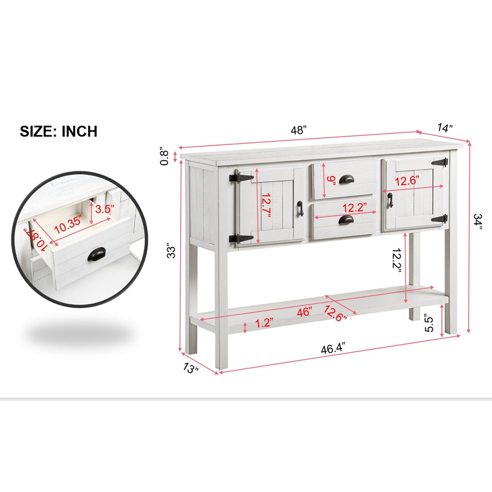 BESTCOSTY W1202LJW70249-ZY Console-Sofa-Tables - View #11