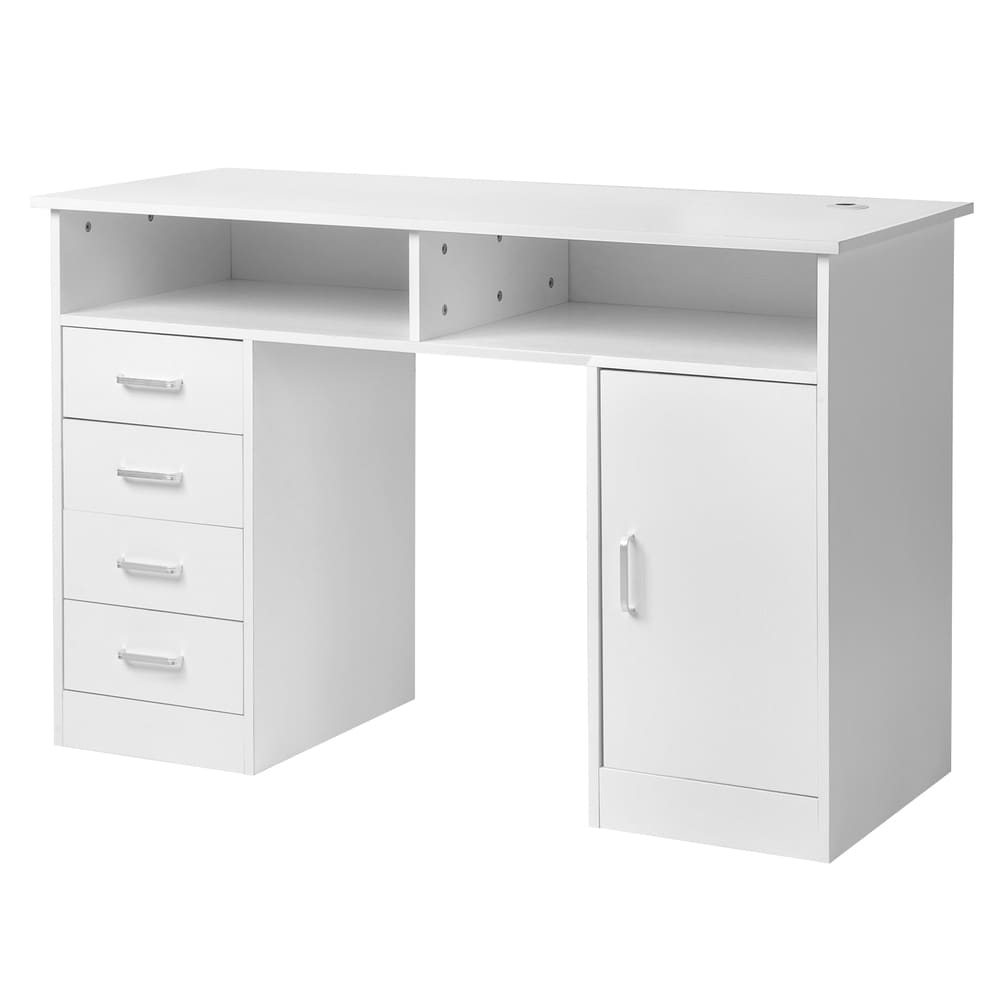 Winado LO1G52002245 47.24-in White Modern/Contemporary Computer desk