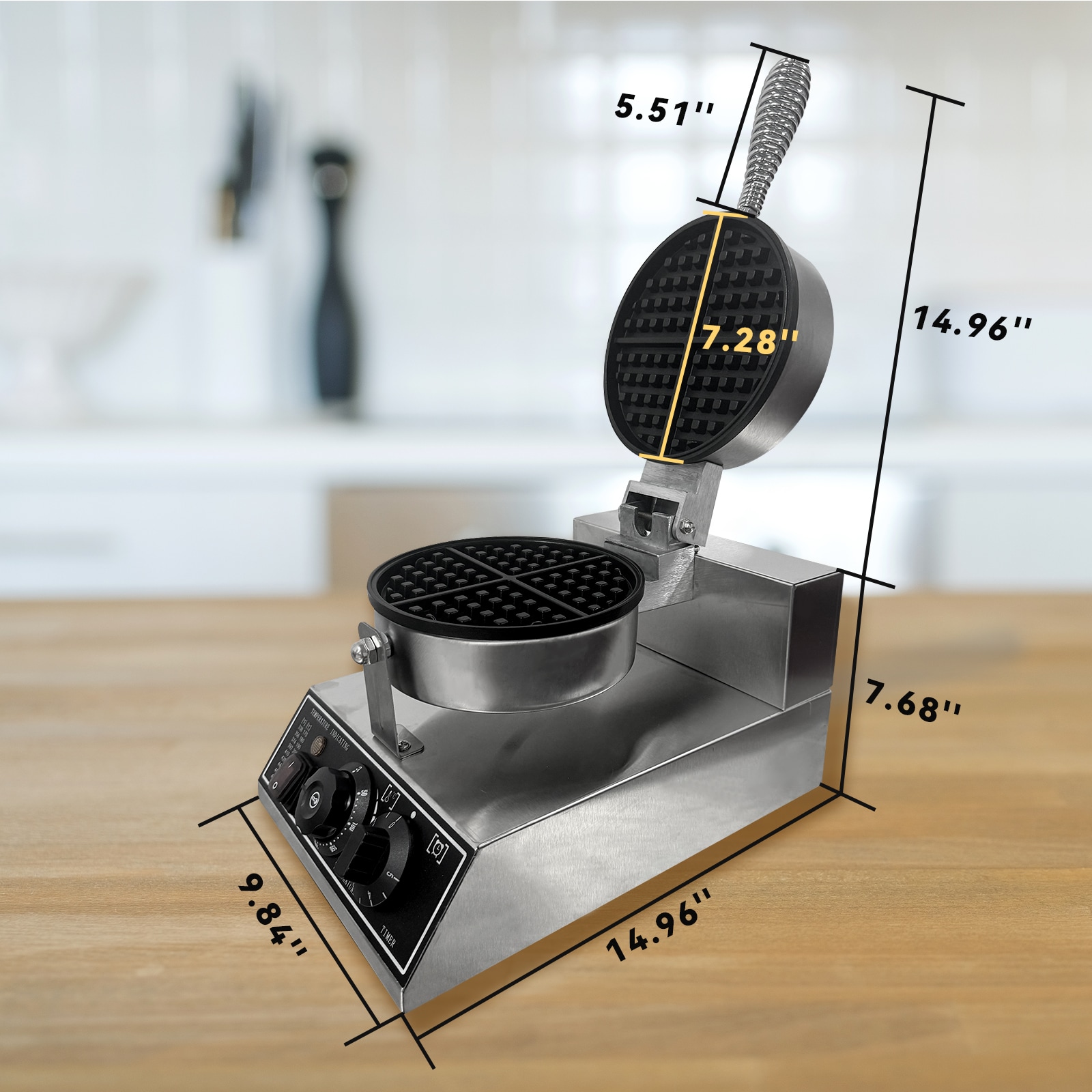 Qeetex GGL-PHO-15AHLGLI Waffle-Makers - View #2