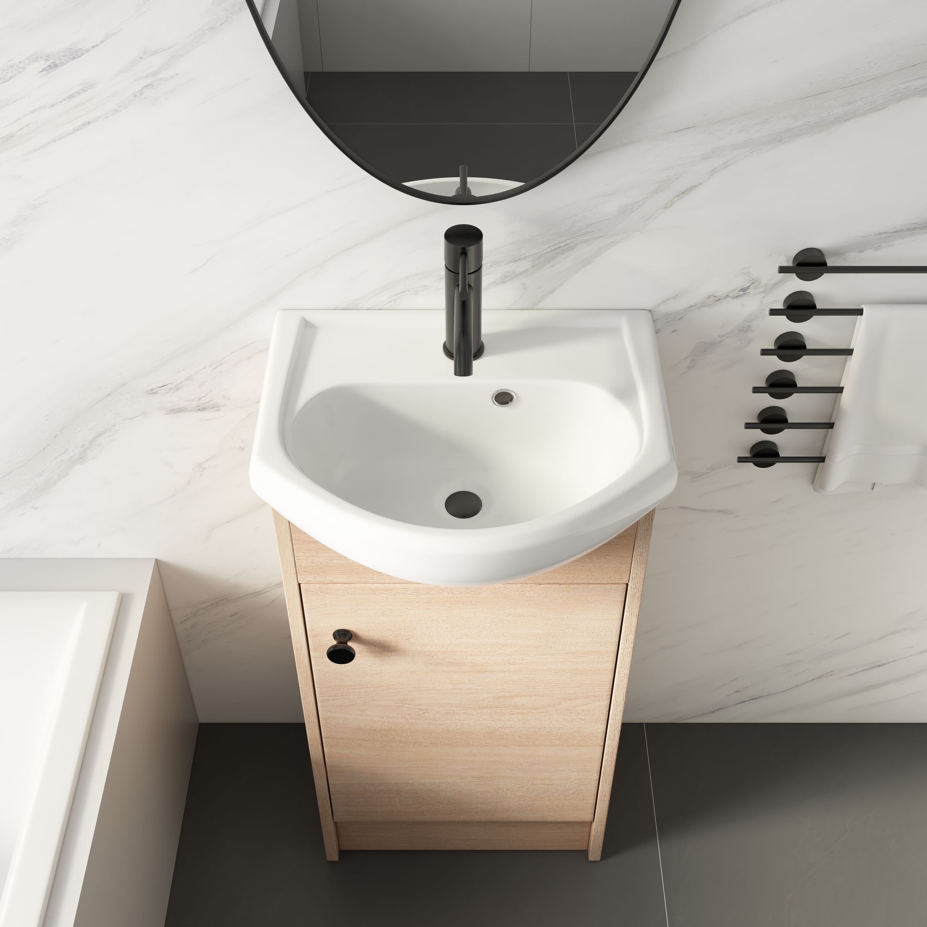 Wooakway FXLS0604-603Z380 Bath-Vanity-Combo - View #2