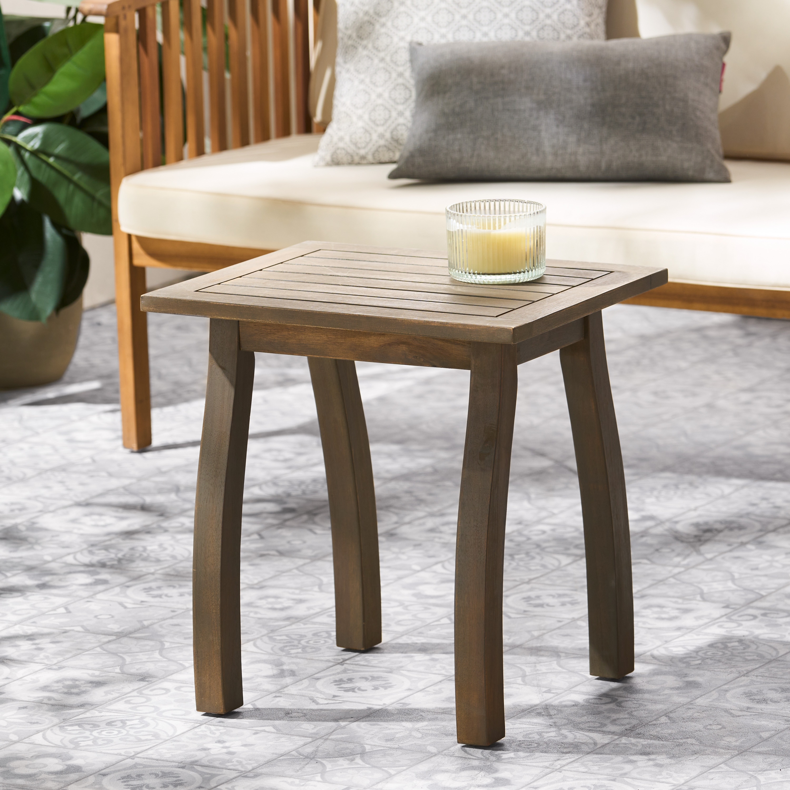 Christopher Knight Home 306099 Selma Grey End Table