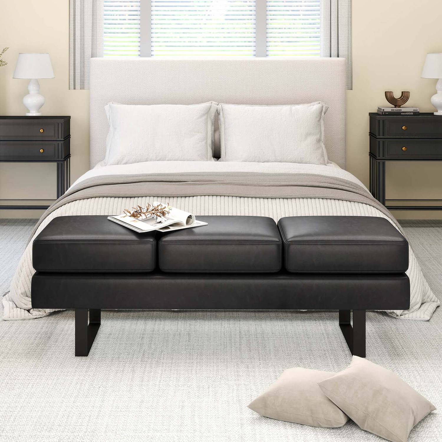 Costway CSHY003787 Indoor-Ottomans - View #4