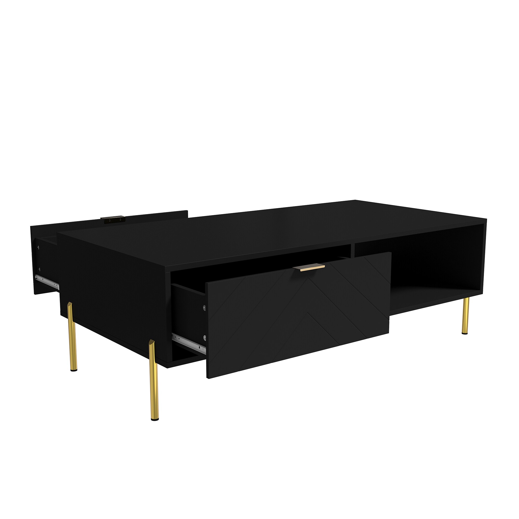 Clihome CL02WC011BK Coffee-Tables - View #4