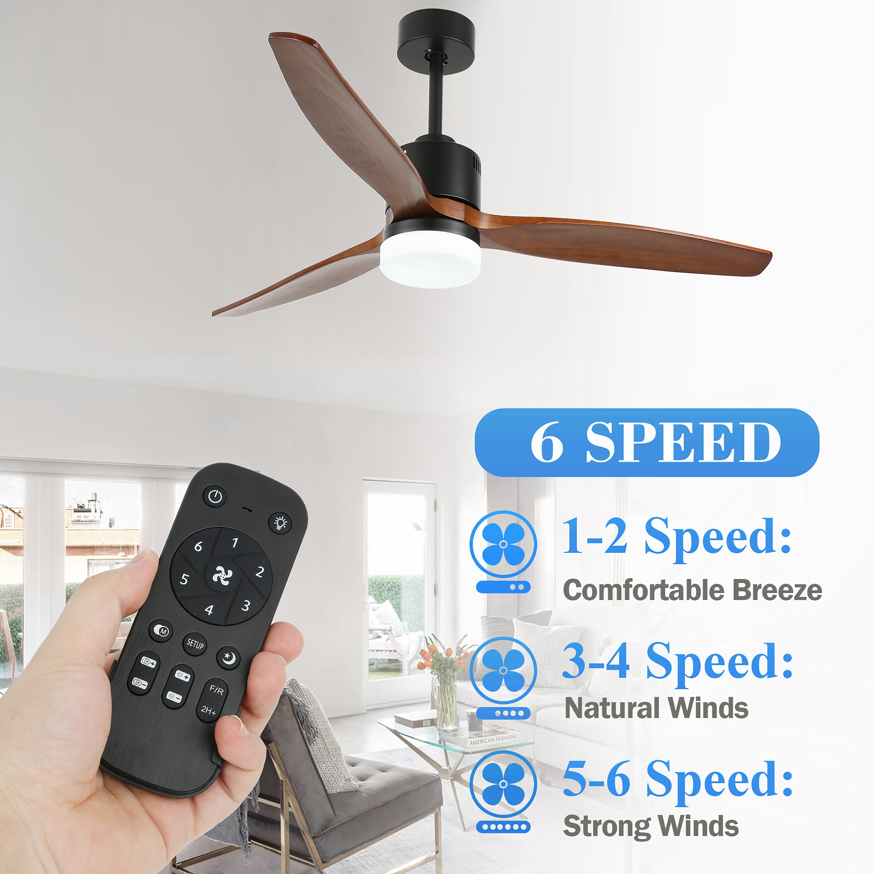 Bella Depot DC5206 Ceiling-Fans - View #6